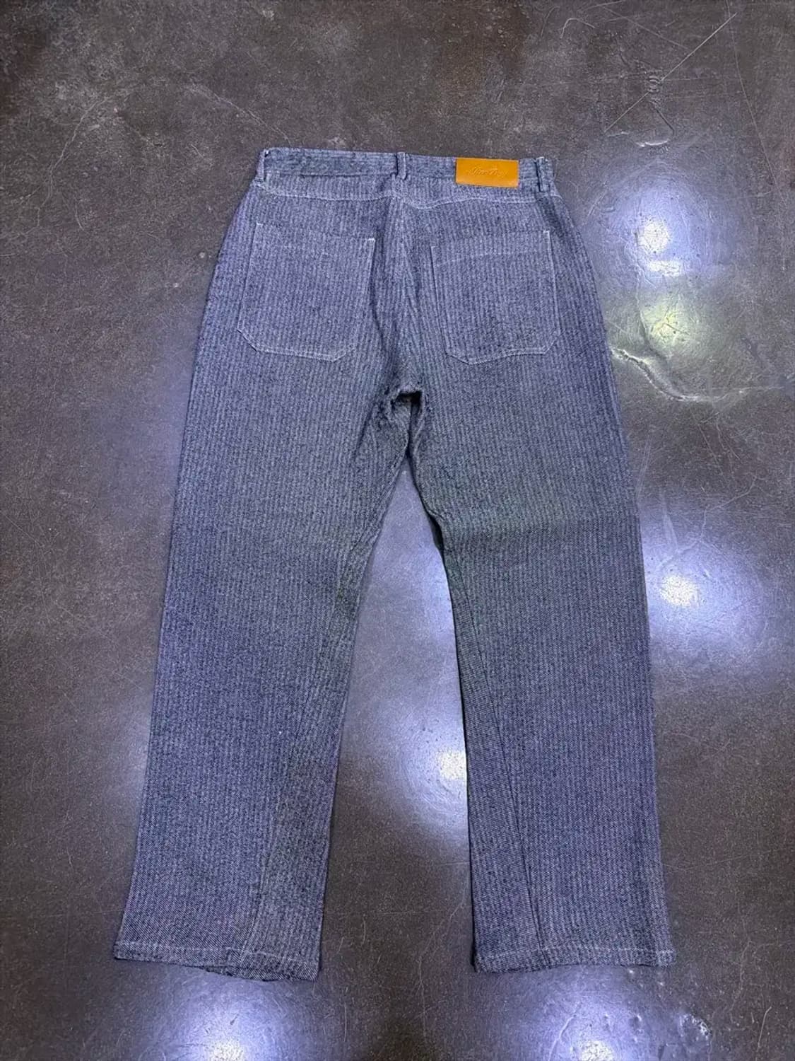 애프터프레이 스트레이크 오블리크 니팅 진 L 상품이미지6