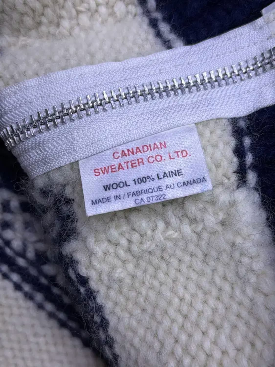 캐나디안 스웨터 헤비울 디어 사슴 코위찬 집업 여성 가디건 상품이미지9