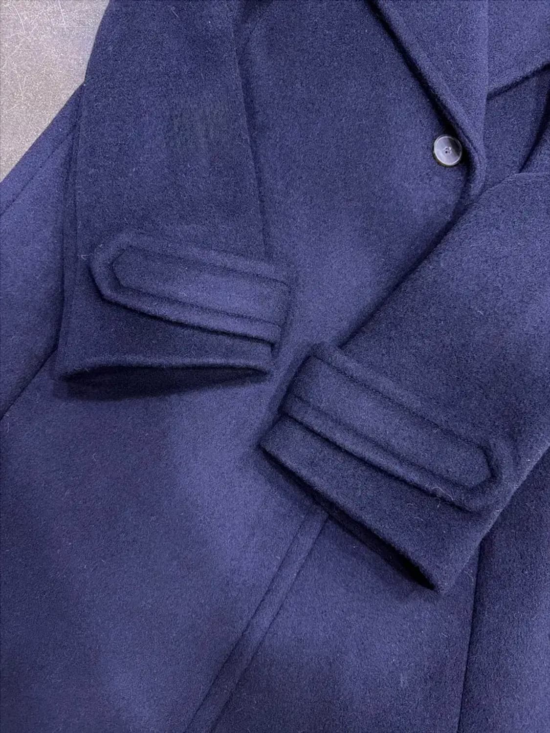 11AM 네이비 클래식 울 롱 코트 S 상품이미지6