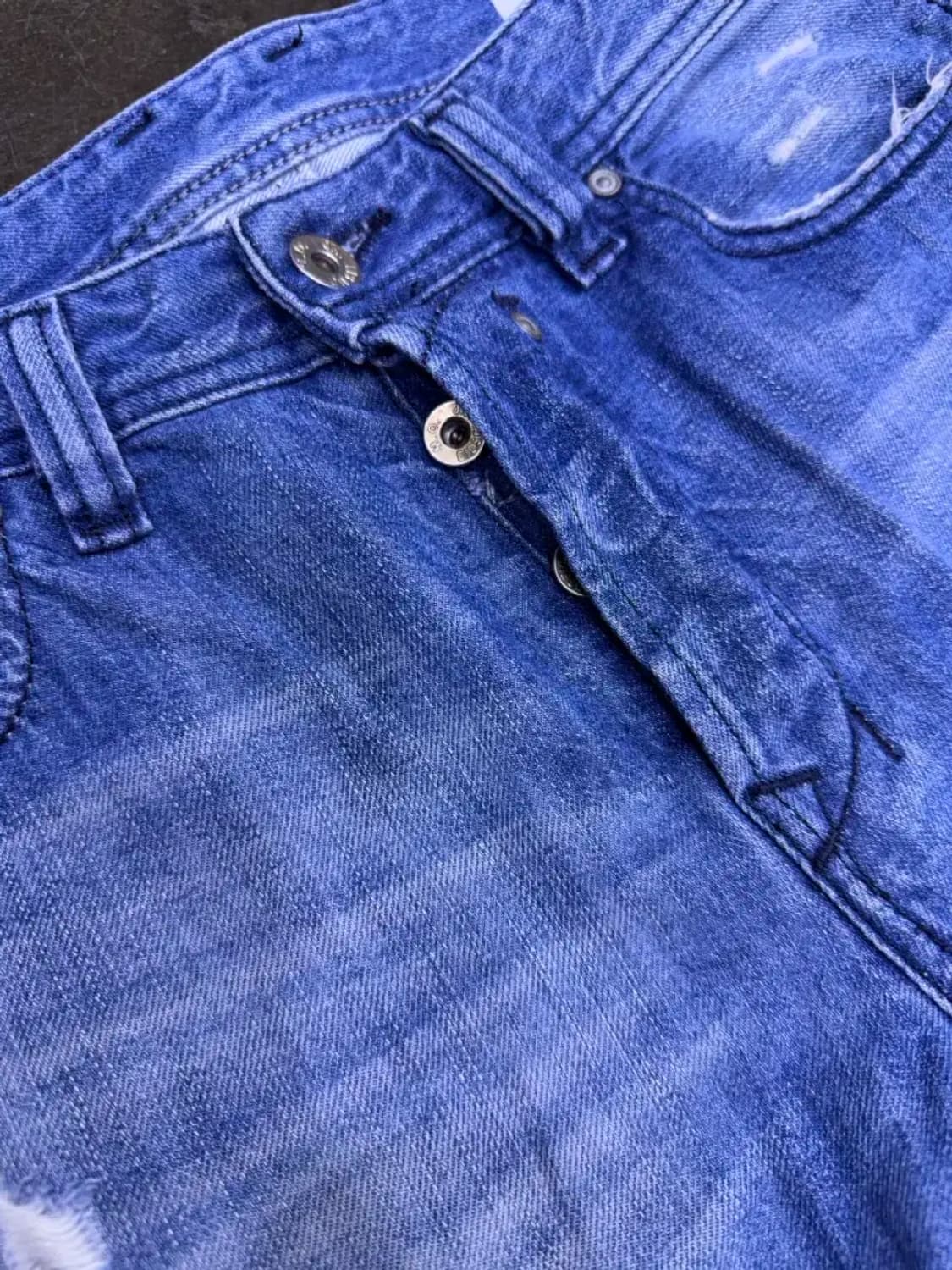 디젤 사파도 레귤러 슬림 스트레이트핏 빈티지 데님팬츠 28 상품이미지6