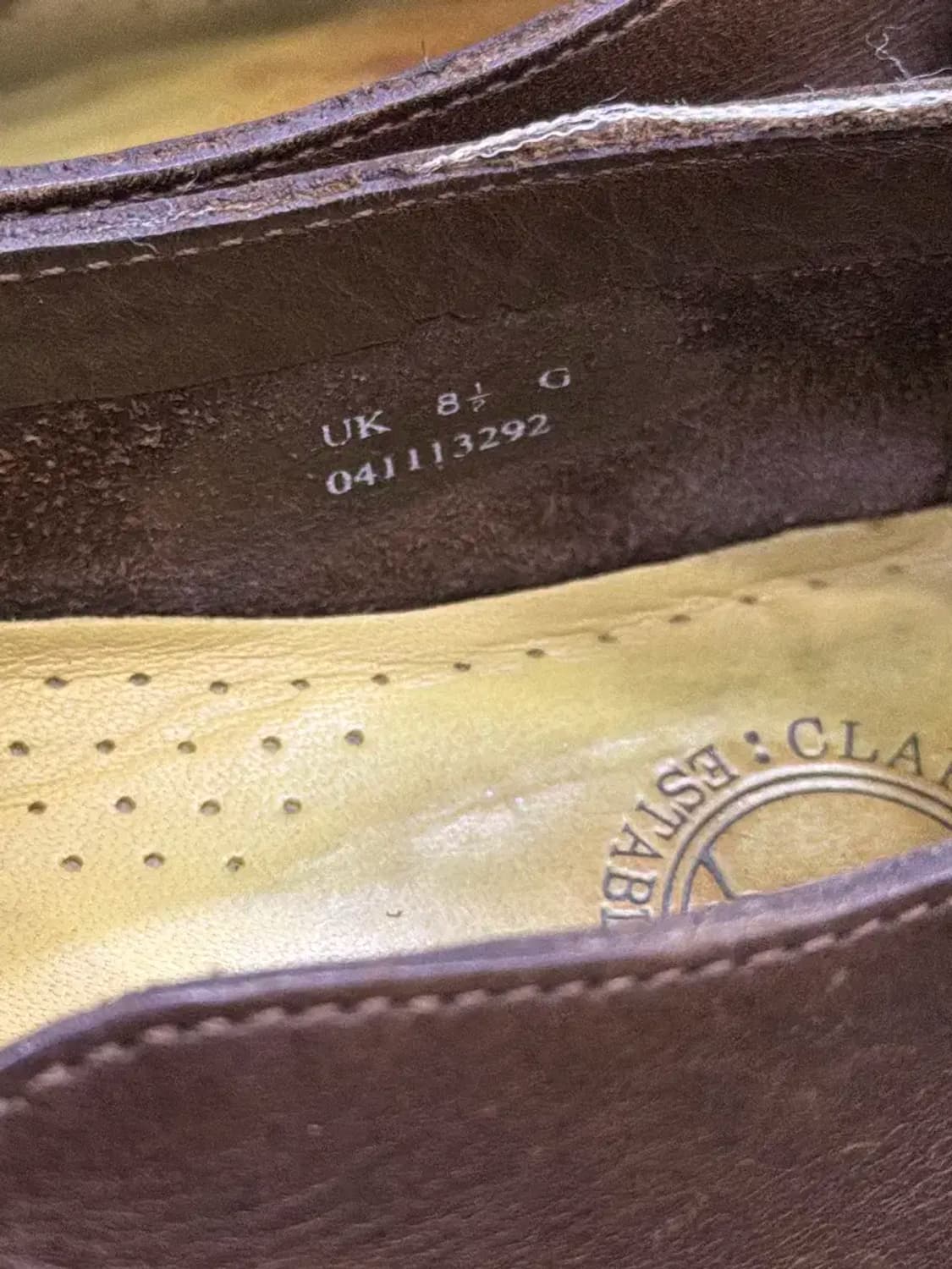 클락스 오리지널 러거 슈즈 브라운 레더 로퍼 275 상품이미지9
