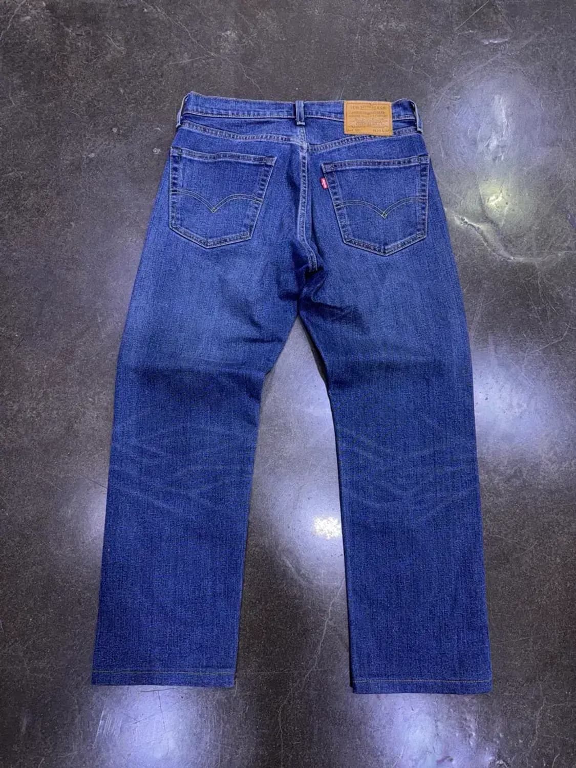 리바이스 505 프리미엄 빅E 약기모 워싱 레귤러 데님팬츠 30 상품이미지2