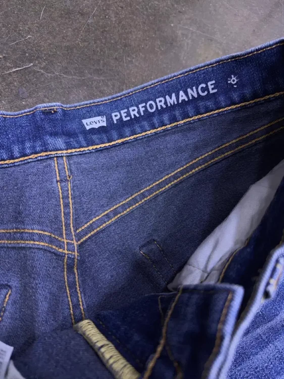 리바이스 505 프리미엄 빅E 약기모 워싱 레귤러 데님팬츠 30 상품이미지9