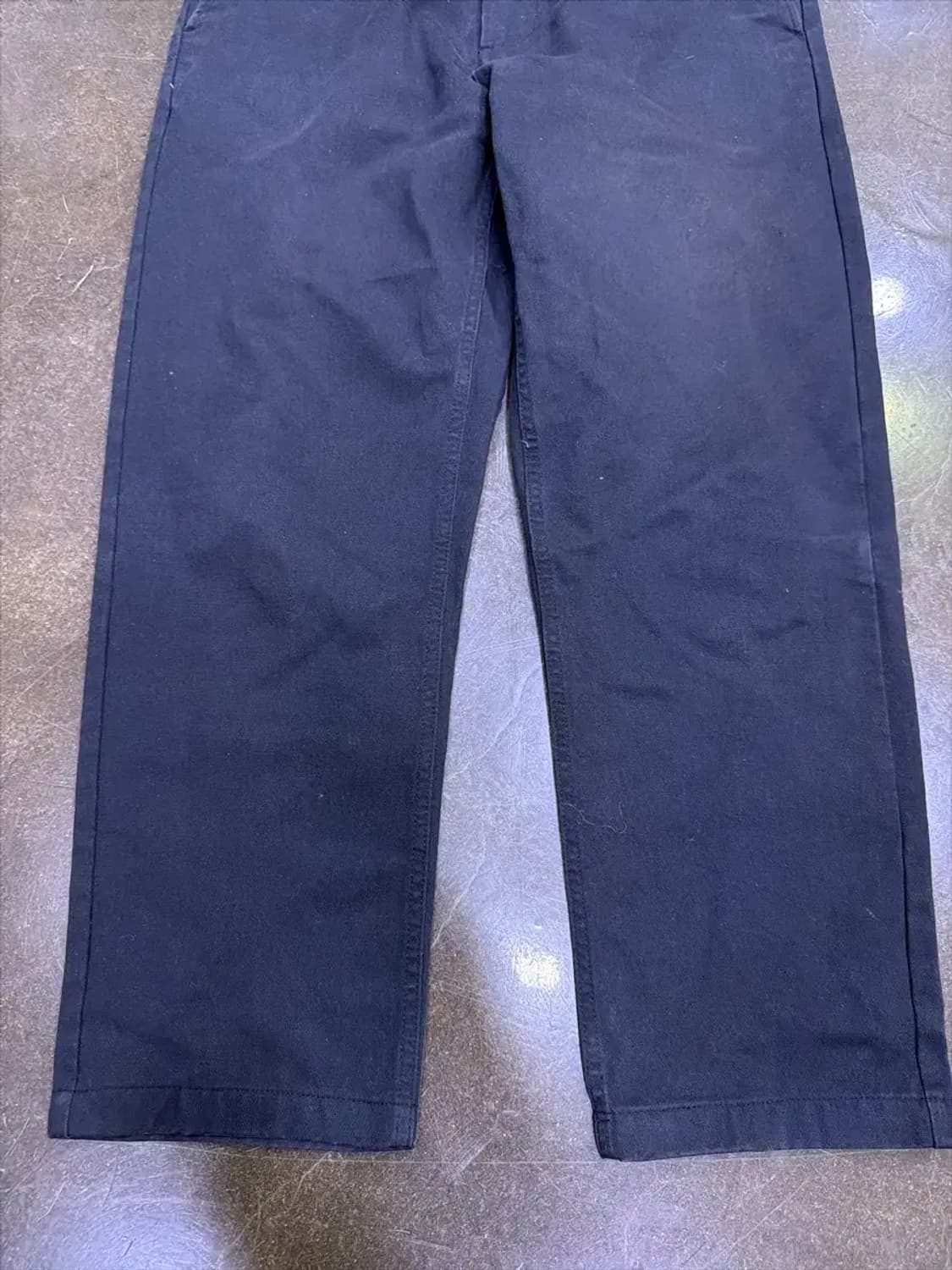 오베이 코튼 치노팬츠 레귤러핏 네이비 33 상품이미지5