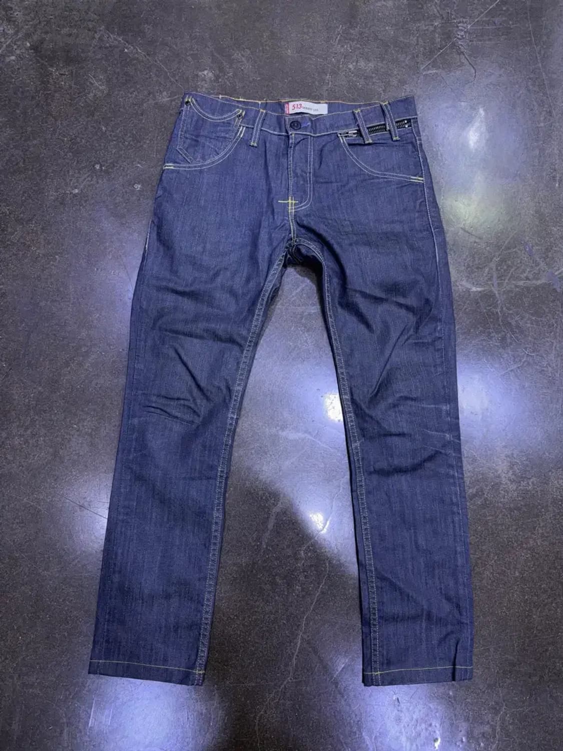 리바이스 513 슬림 스키니 레그 지퍼 디테일 데님팬츠 32 상품이미지1