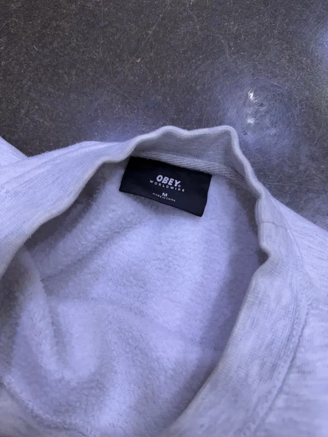오베이 바 로고 크루넥 맨투맨 스웻셔츠 M 상품이미지8