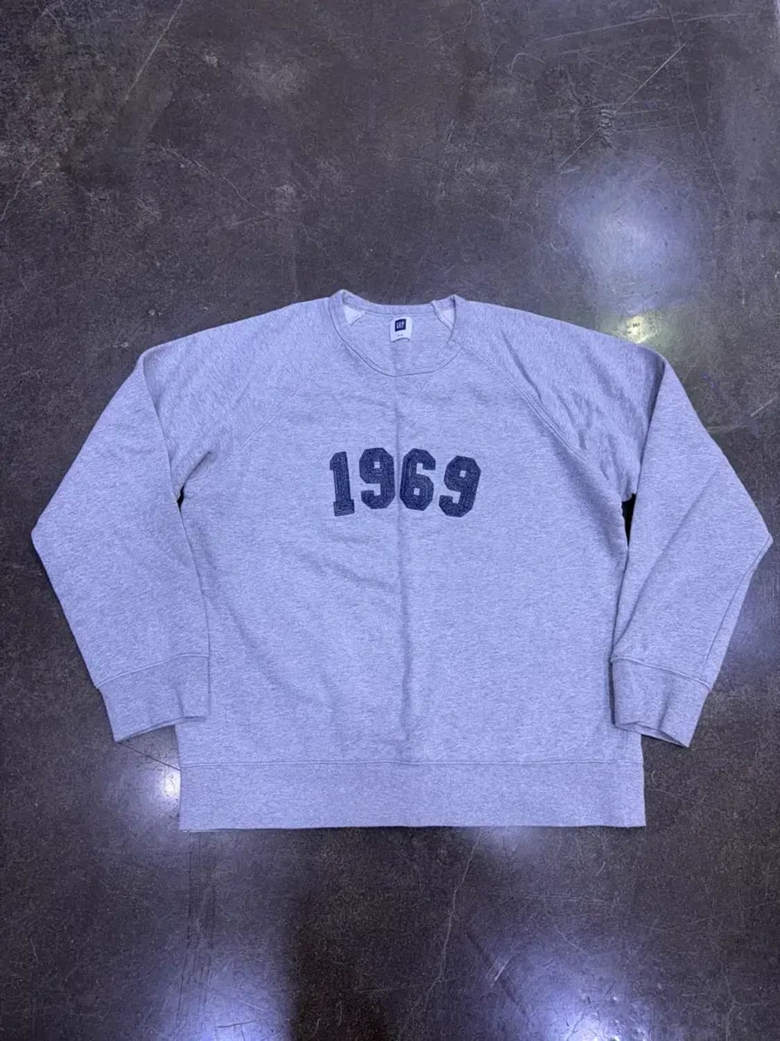 GAP 갭 1969 자수 기모 맨투맨 스웻 티셔츠 L 상품이미지1