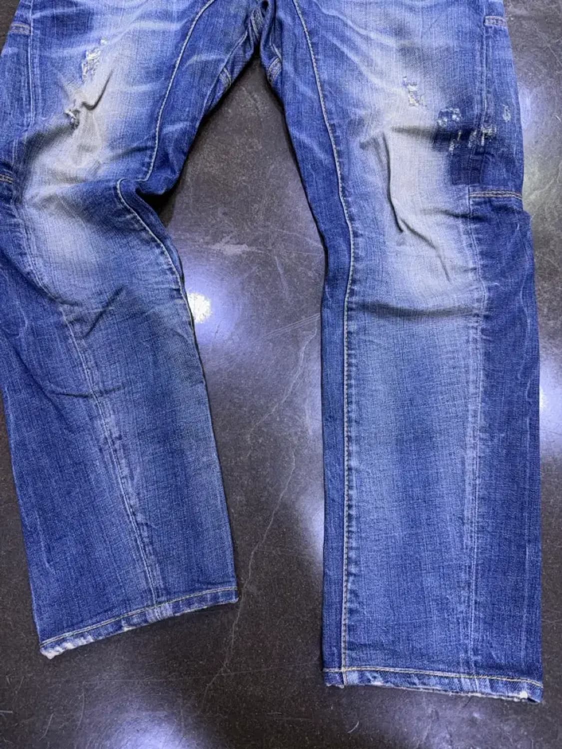 디스퀘어드2 블루탭 빈티지 타이디 바이커진 데님팬츠 52 상품이미지6