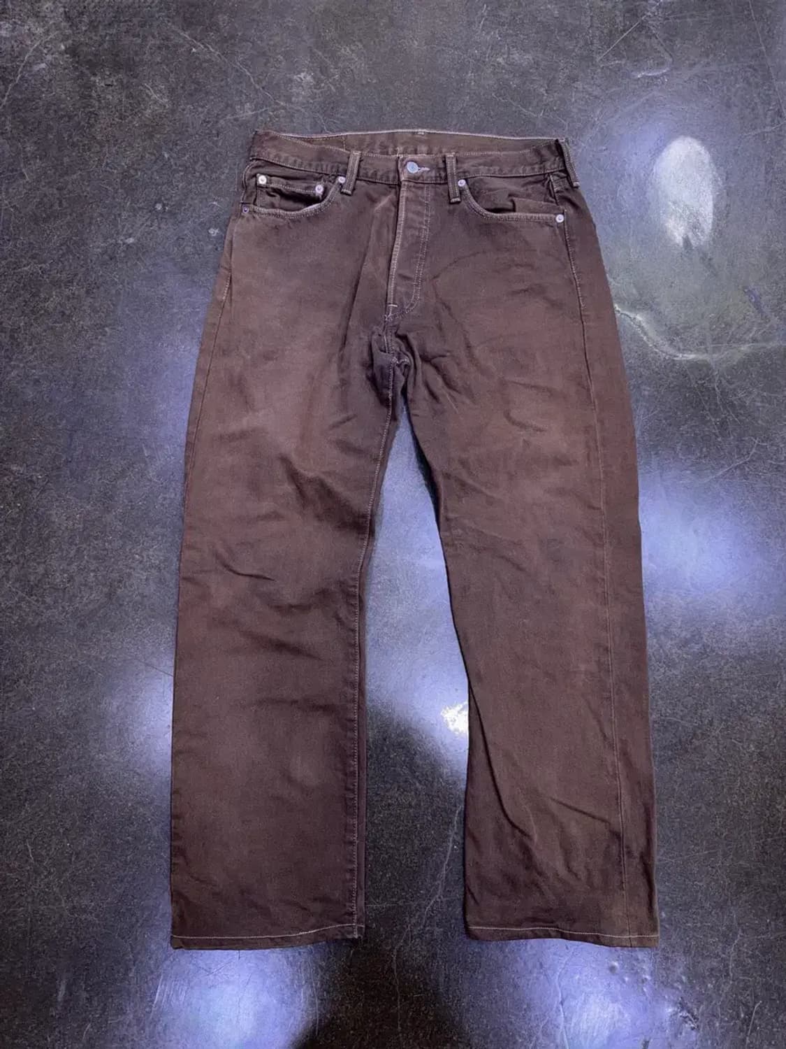 리바이스 501 00's 멕시코 메이드 빈티지 브라운 데님팬츠 32 상품이미지1