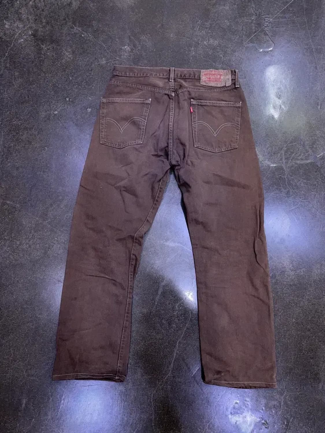 리바이스 501 00's 멕시코 메이드 빈티지 브라운 데님팬츠 32 상품이미지2