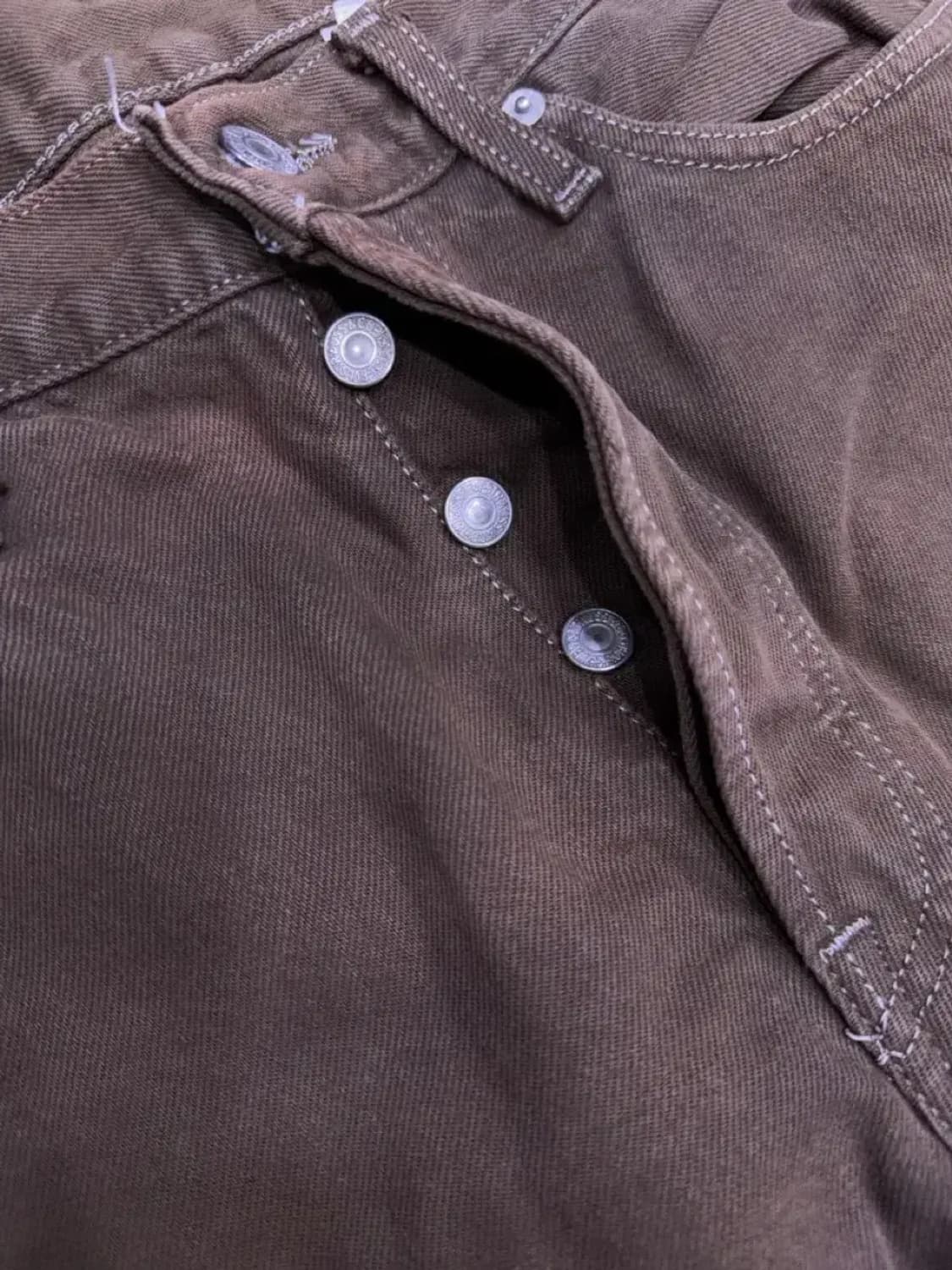 리바이스 501 00's 멕시코 메이드 빈티지 브라운 데님팬츠 32 상품이미지6