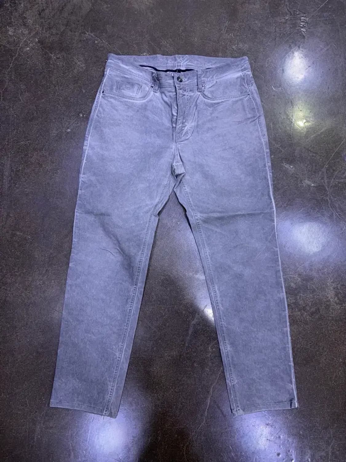 시리즈 힙스터 그레이 다잉 데님 팬츠 34 상품이미지1