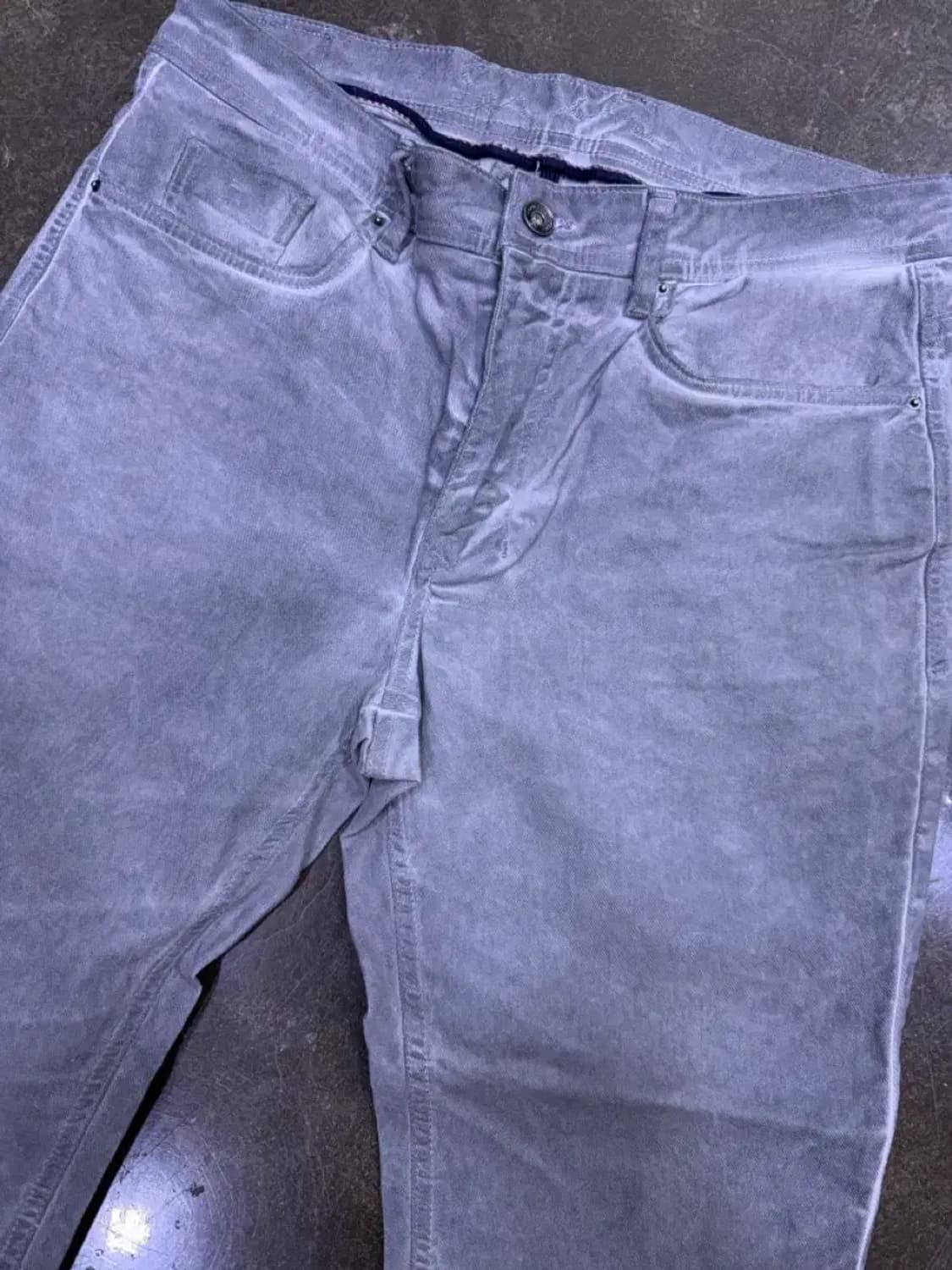 시리즈 힙스터 그레이 다잉 데님 팬츠 34 상품이미지3