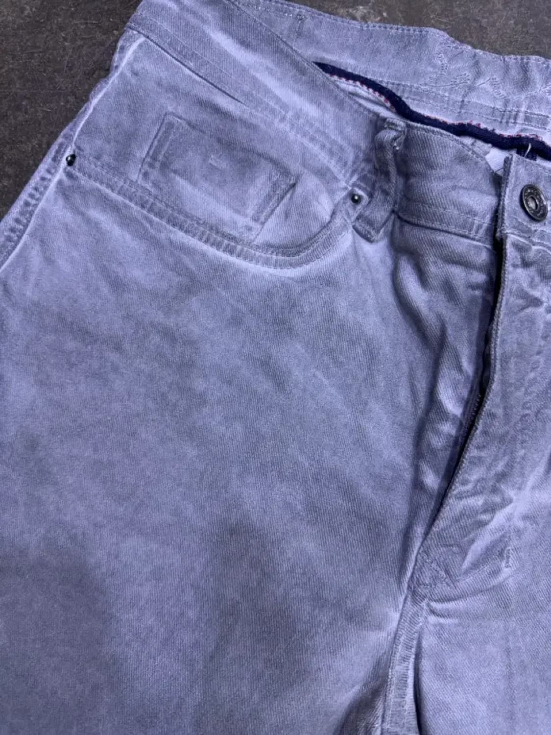 시리즈 힙스터 그레이 다잉 데님 팬츠 34 상품이미지4