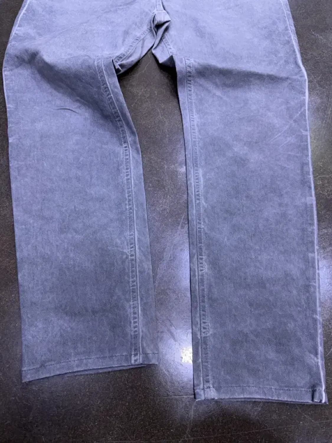 시리즈 힙스터 그레이 다잉 데님 팬츠 34 상품이미지5