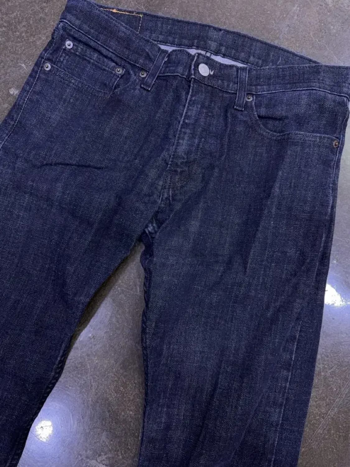 리바이스 514 스트레이트핏 딥인디고 데님팬츠 32 상품이미지3