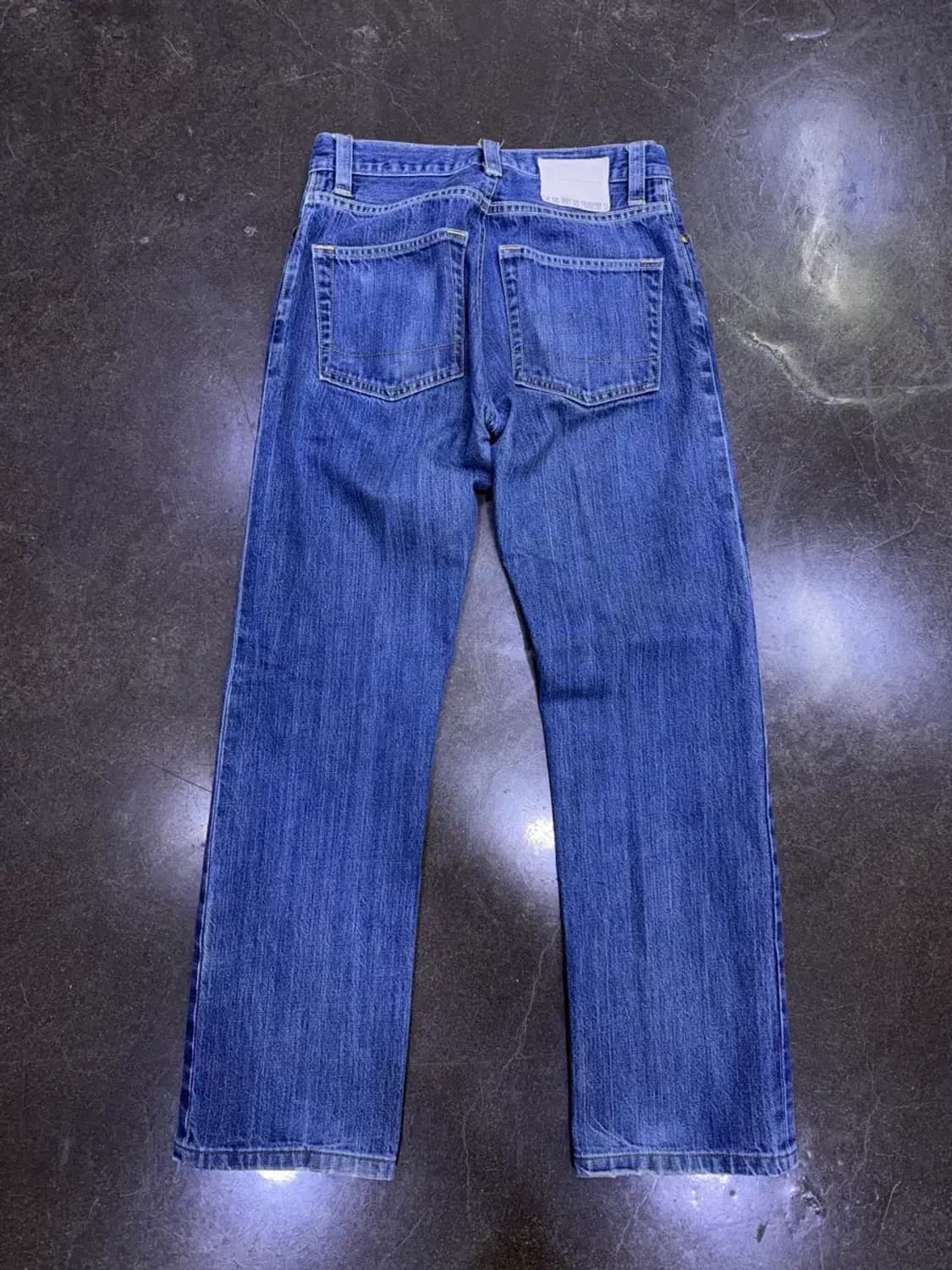 Gap 갭 셀비지 버튼플라이 래귤러핏 빈티지 데님팬츠 28 상품이미지2