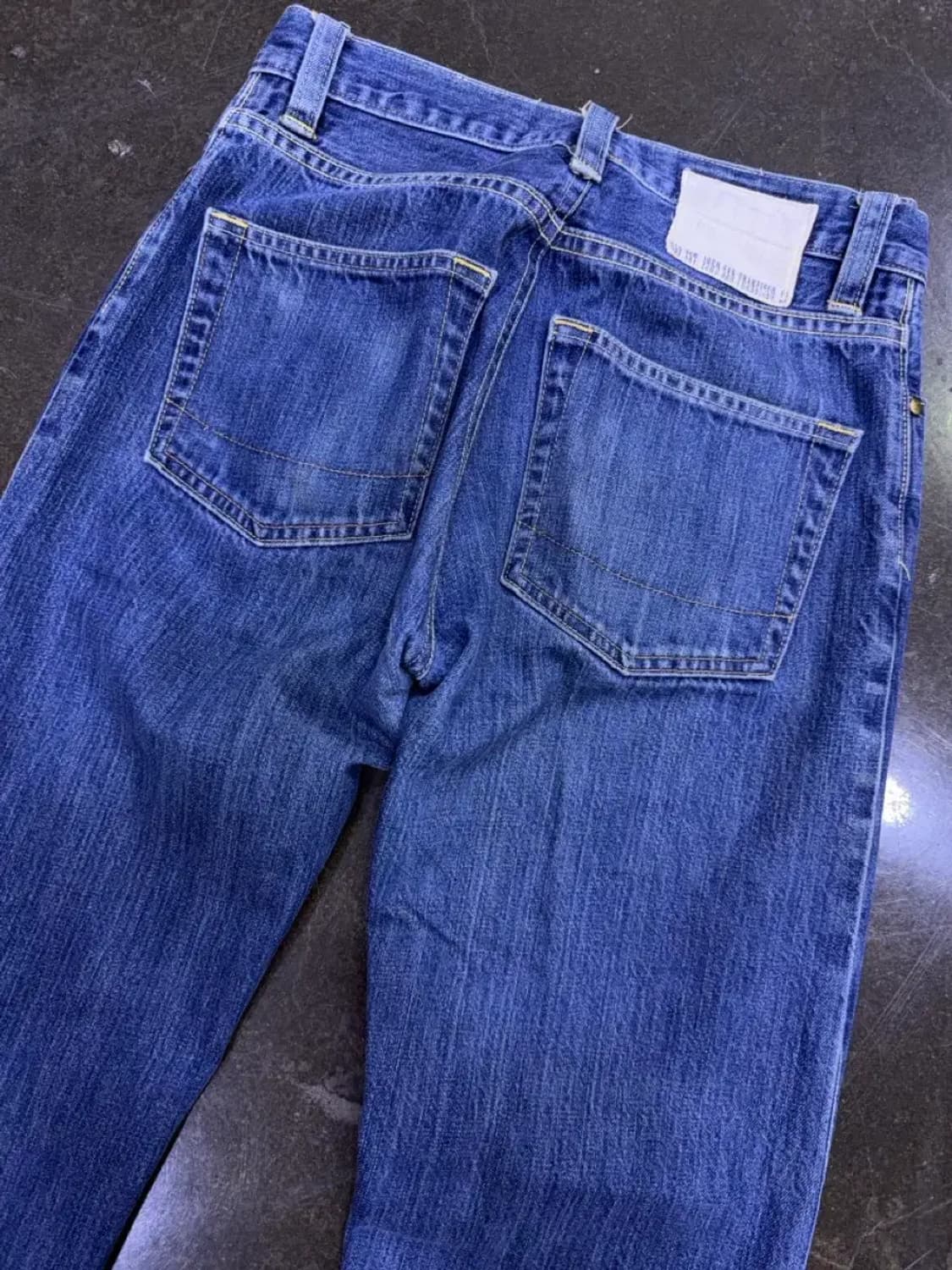 Gap 갭 셀비지 버튼플라이 래귤러핏 빈티지 데님팬츠 28 상품이미지6