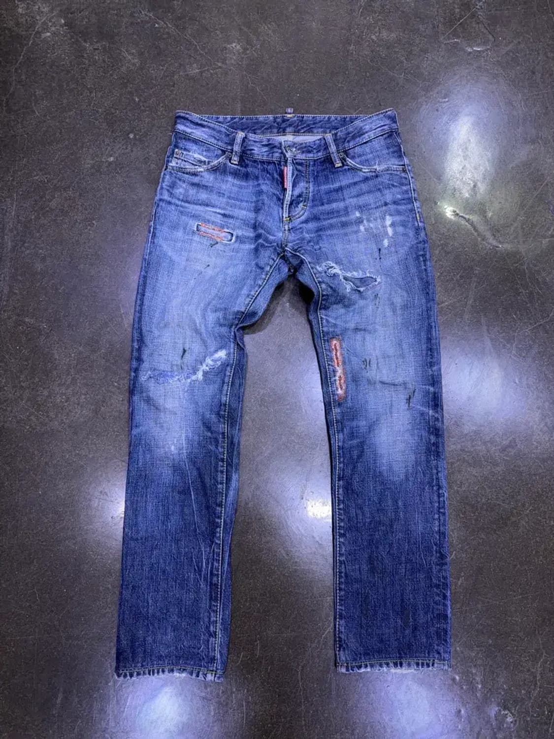 디스퀘어드2 빈티지 데미지 디스트로이드진 데님팬츠 46 상품이미지1