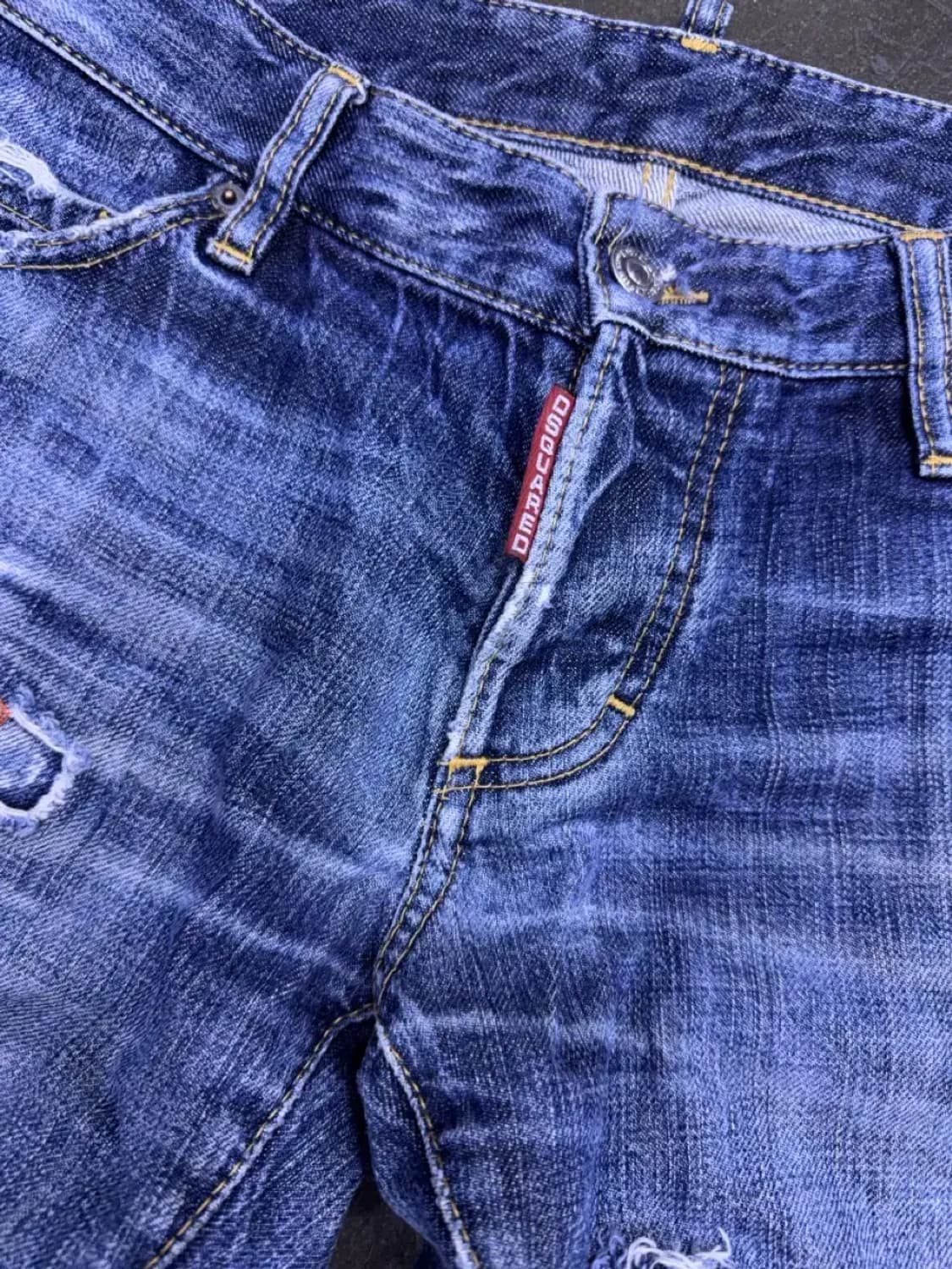 디스퀘어드2 빈티지 데미지 디스트로이드진 데님팬츠 46 상품이미지4