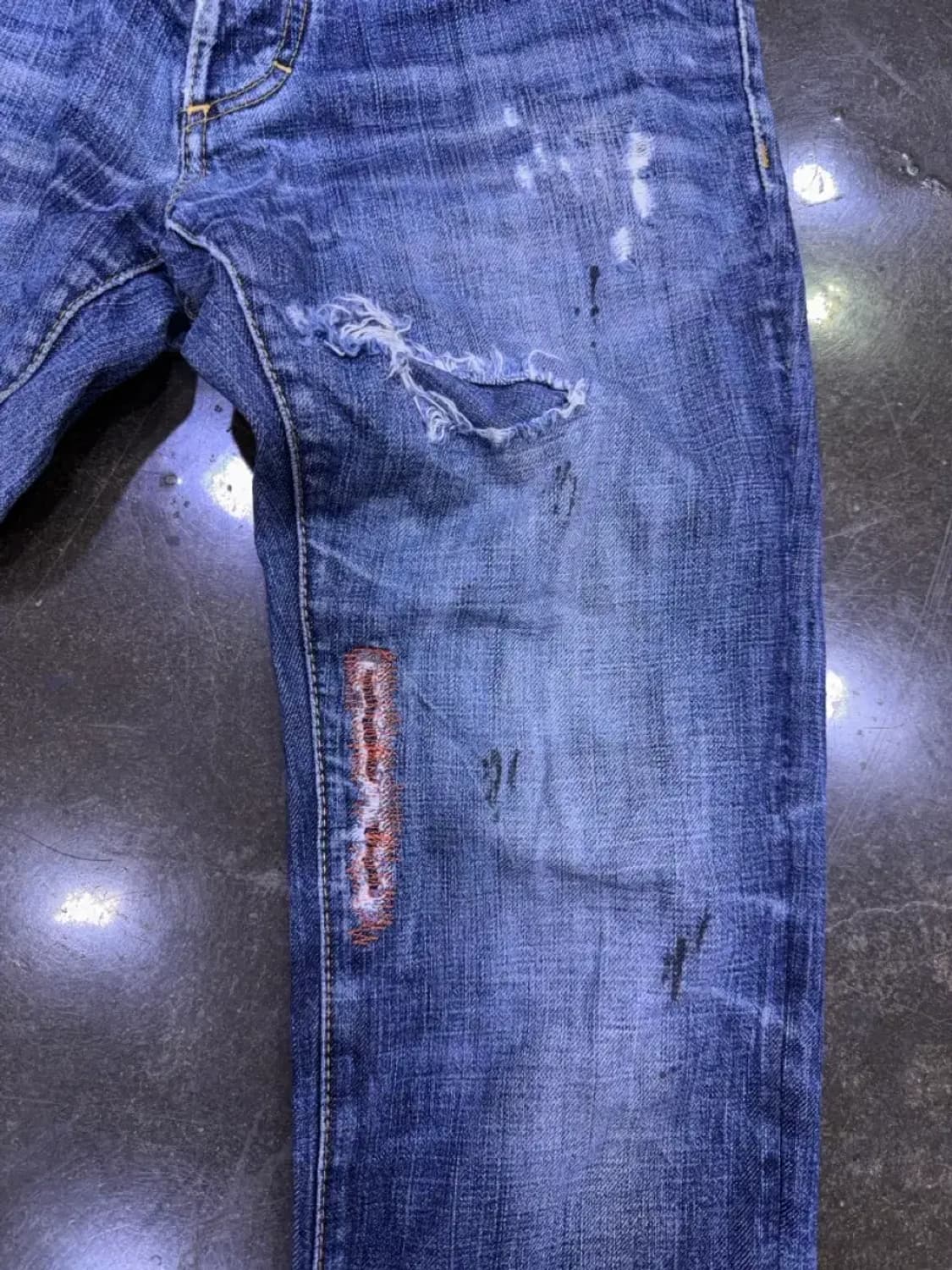 디스퀘어드2 빈티지 데미지 디스트로이드진 데님팬츠 46 상품이미지6
