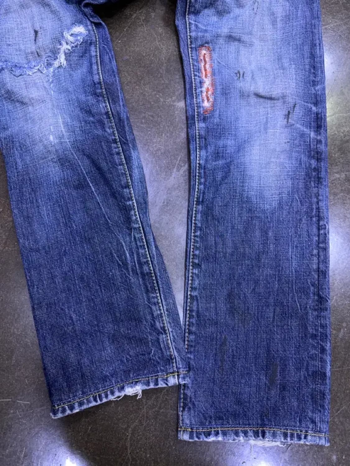 디스퀘어드2 빈티지 데미지 디스트로이드진 데님팬츠 46 상품이미지8