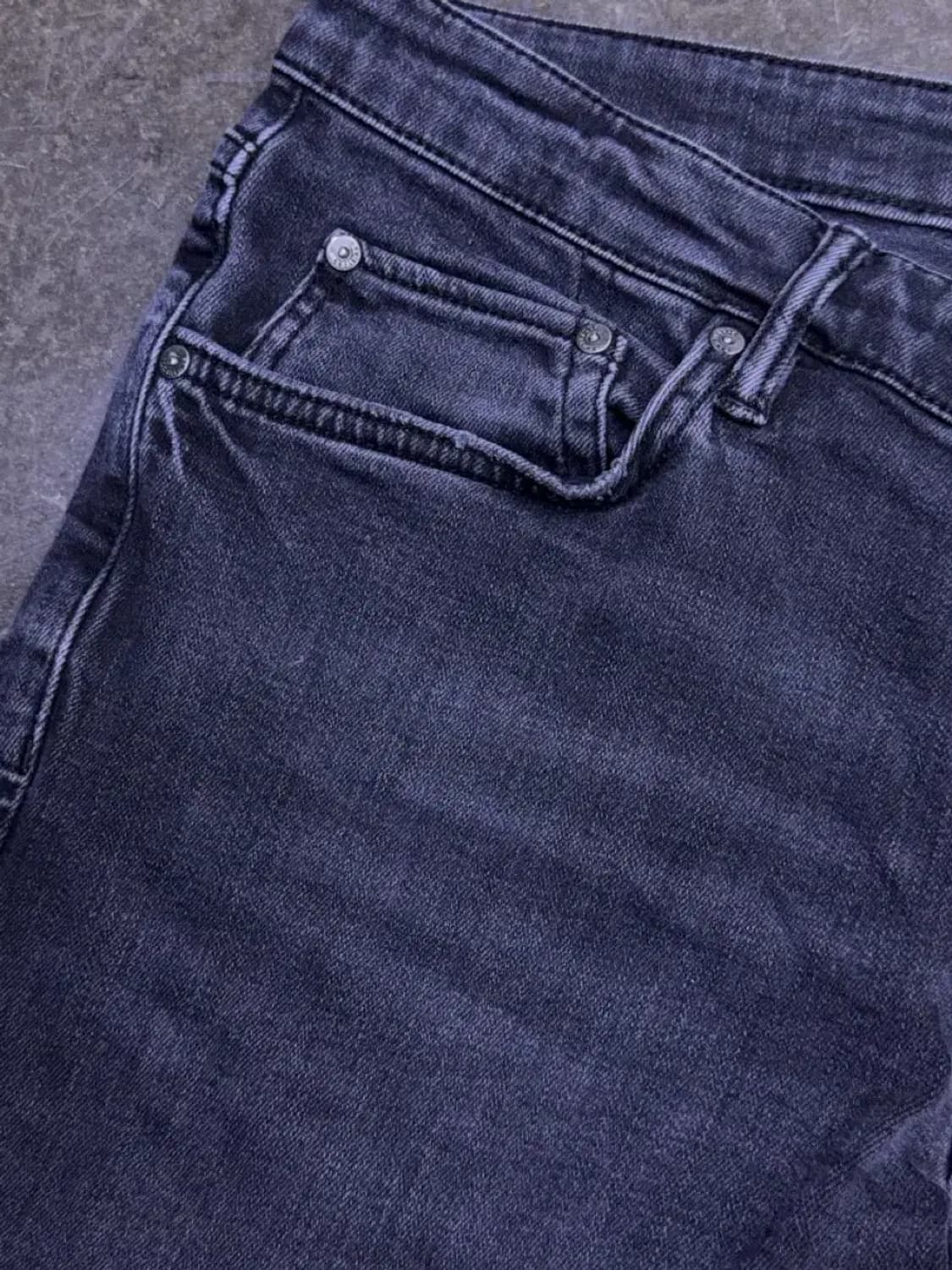 올세인츠 렉스 슬림 스트레이트핏 스트레치 데님팬츠 34 상품이미지5