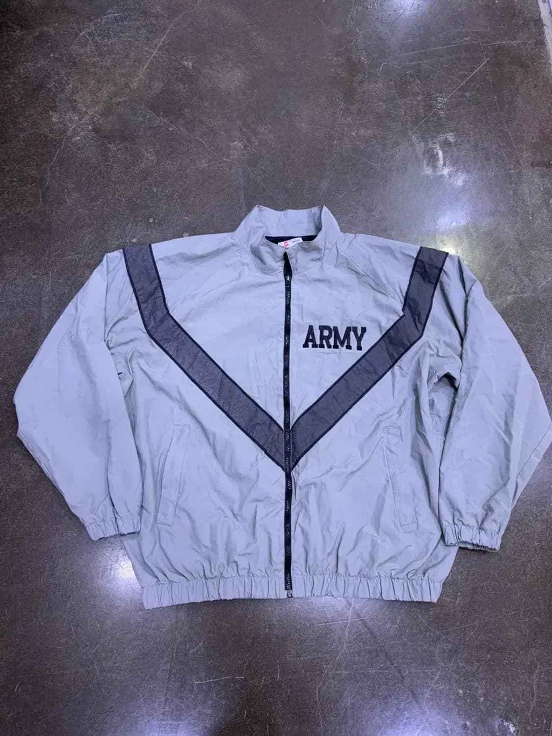 미군 ARMY 트레이닝 IPFU 바람막이 점퍼 봄버 L 상품이미지1