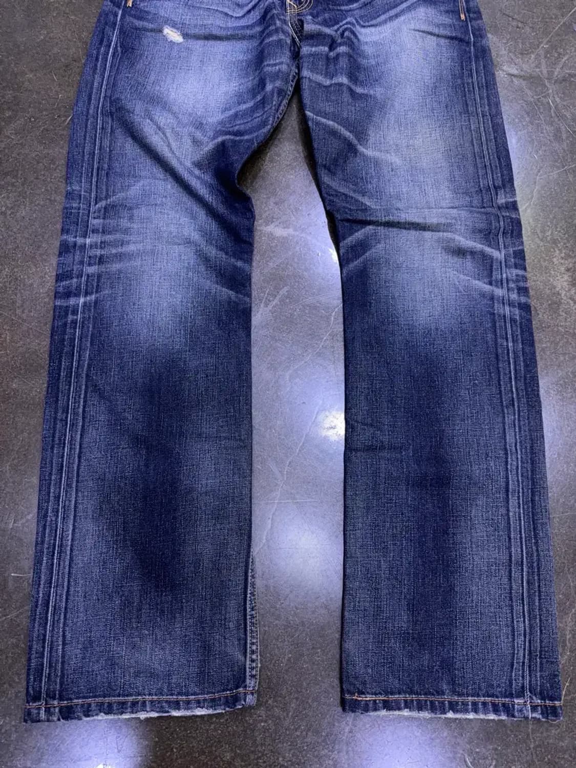 리바이스 523 스트레이트핏 빈티지 워싱 포켓 데님팬츠 34 상품이미지6