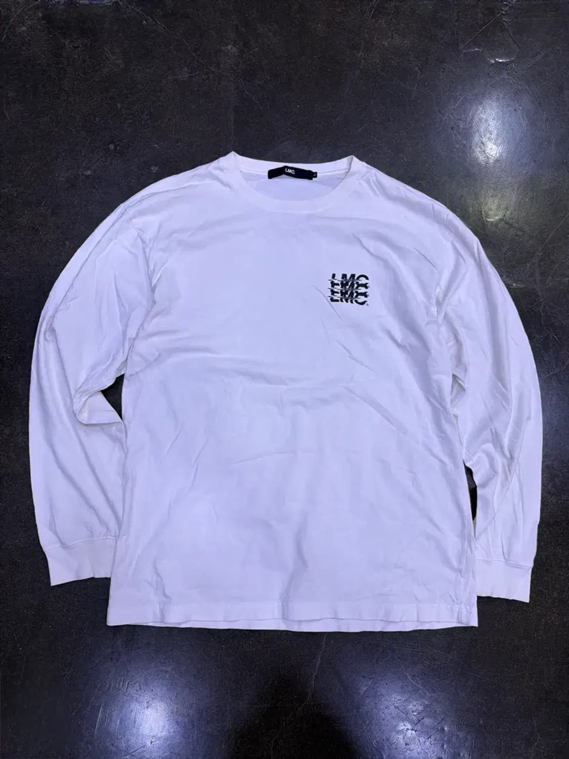 LMC 노이즈 로고 긴팔티 맨투맨 티셔츠 L 상품이미지2