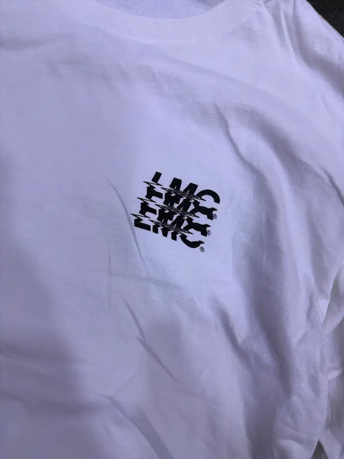 LMC 노이즈 로고 긴팔티 맨투맨 티셔츠 L 상품이미지5