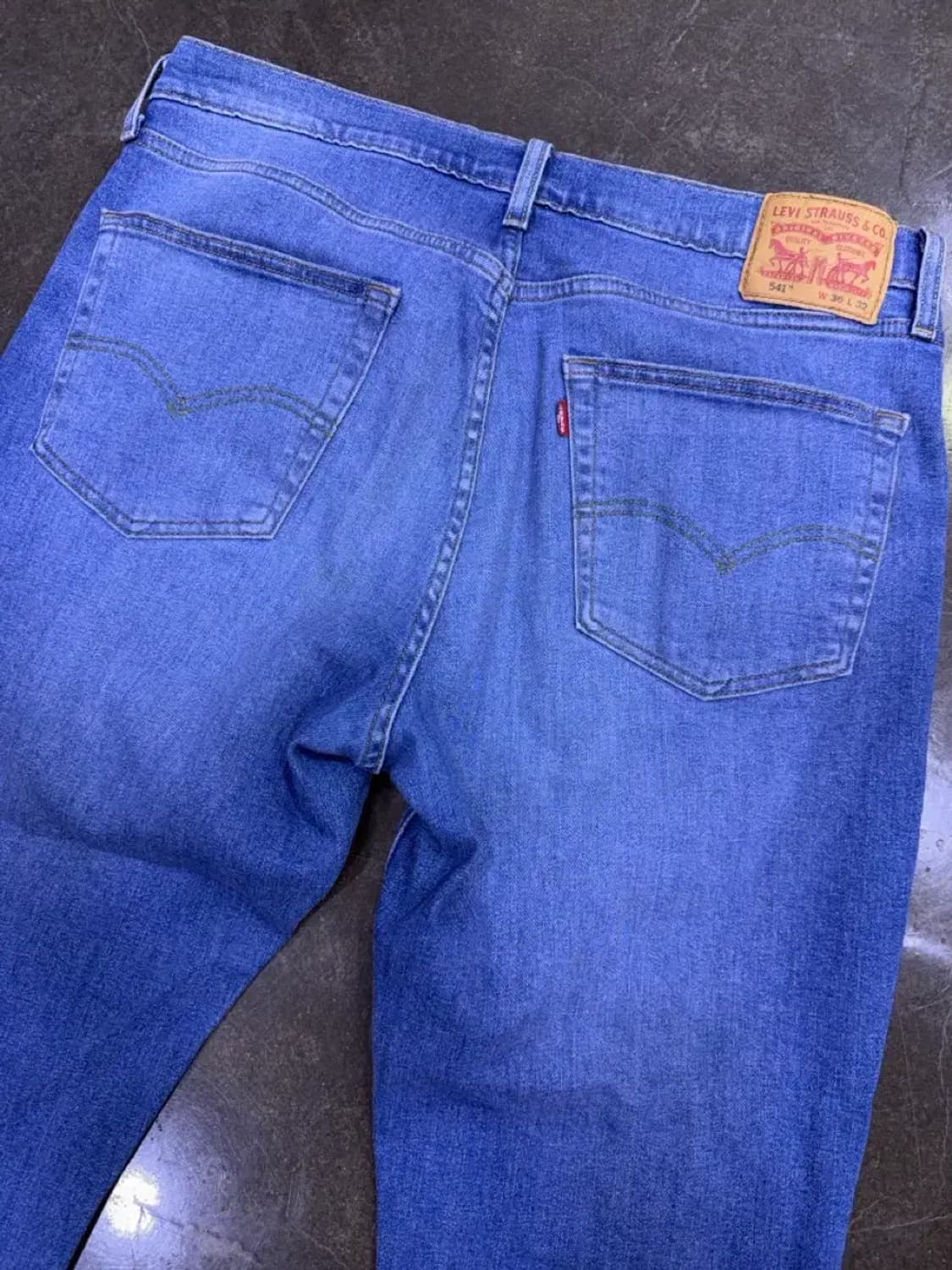 리바이스 541 에슬레틱 테이퍼드핏 데님팬츠 36 상품이미지7