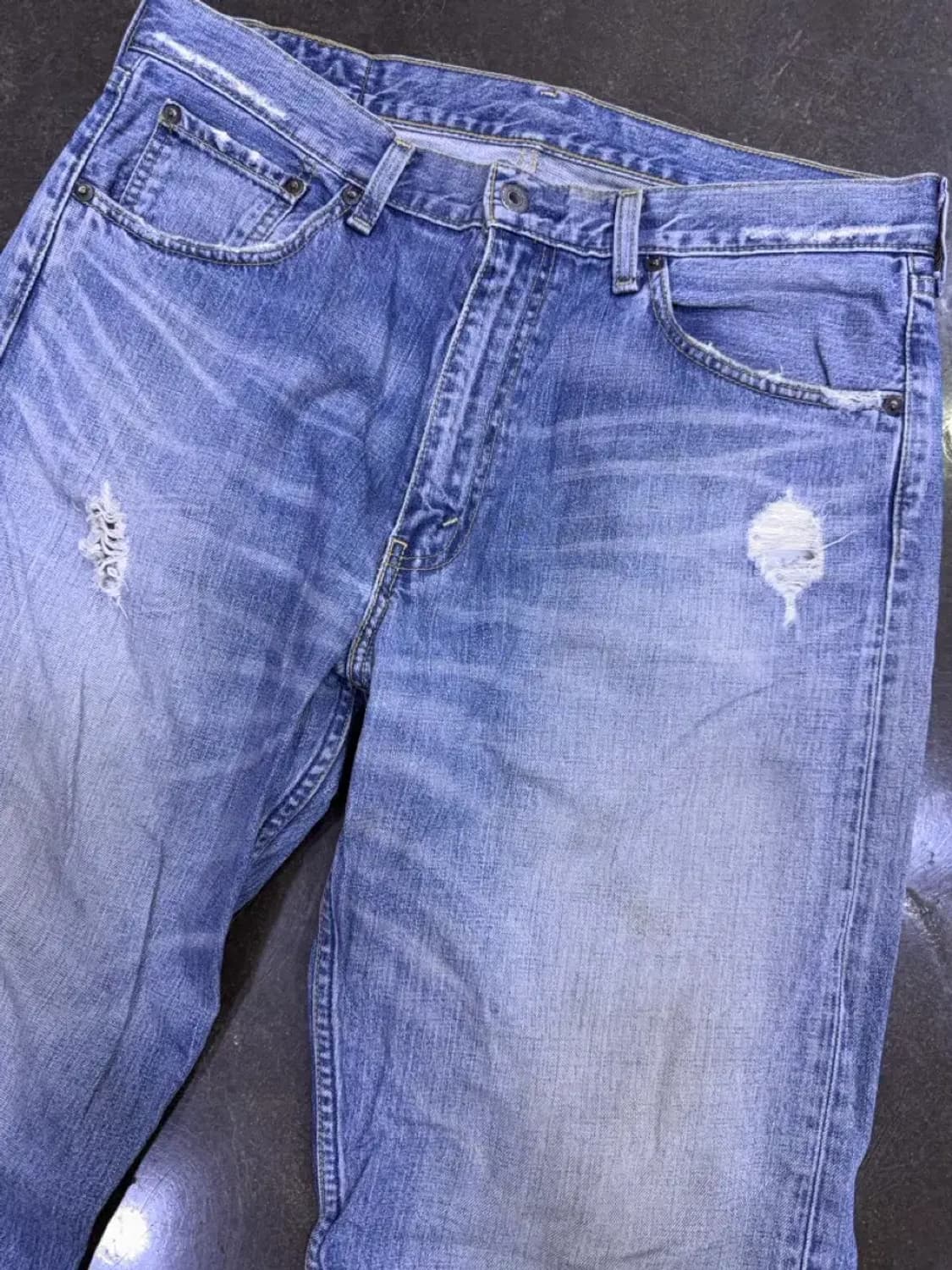 리바이스 503 빈티지 00's 데미지 스트레이트핏 데님팬츠 36 상품이미지3