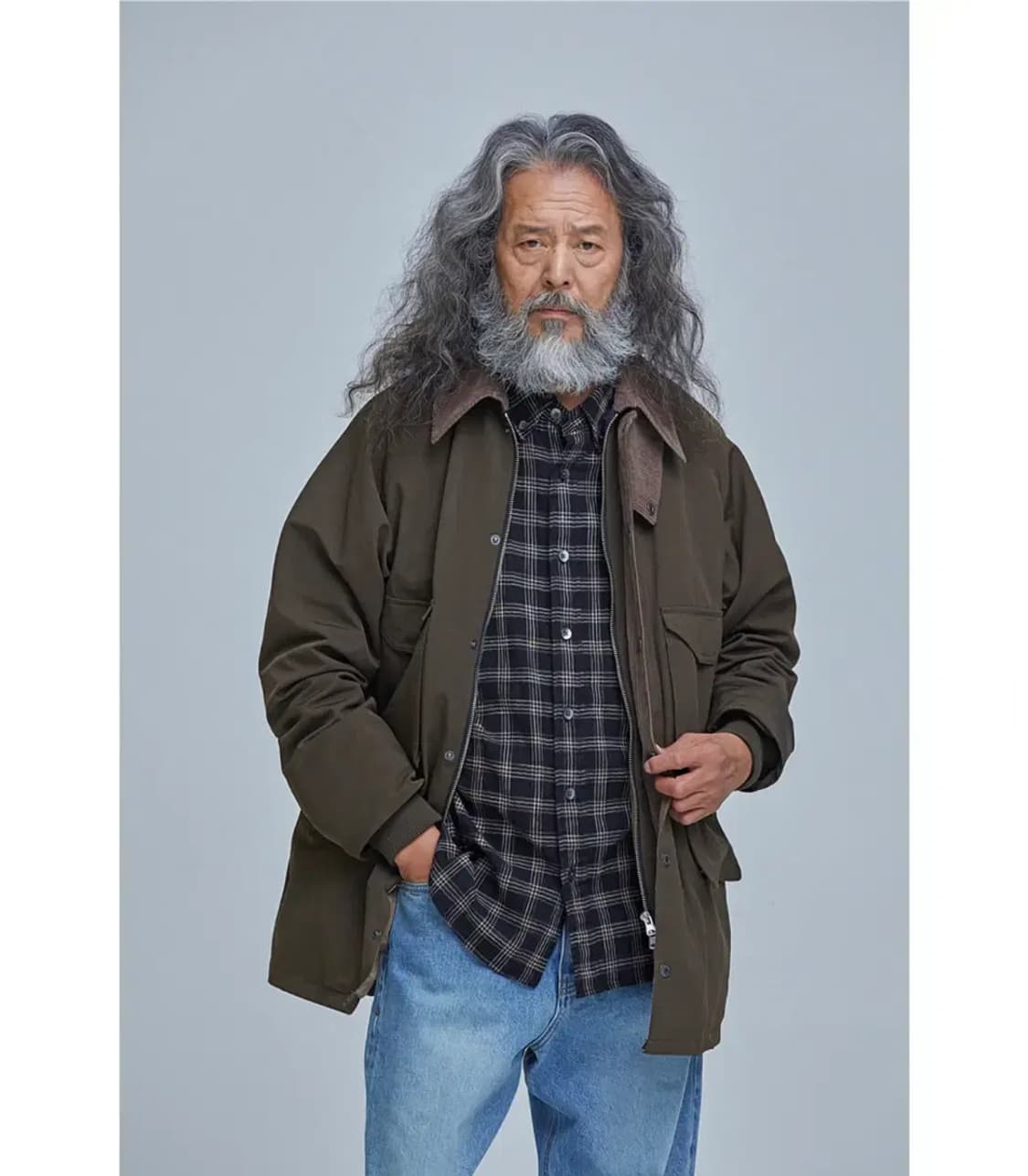 프리즘웍스 로얄헌팅 자켓 002 올리브 XL 상품이미지2