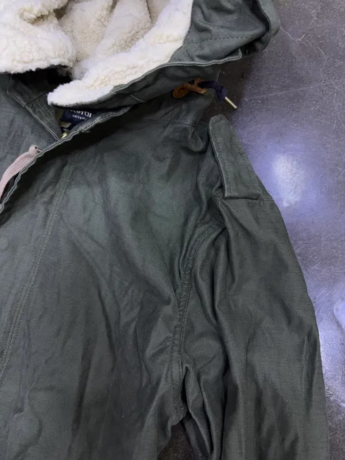 스카치앤소다 피쉬테일 M65 파카 후드 야상자켓 올리브 M 상품이미지4