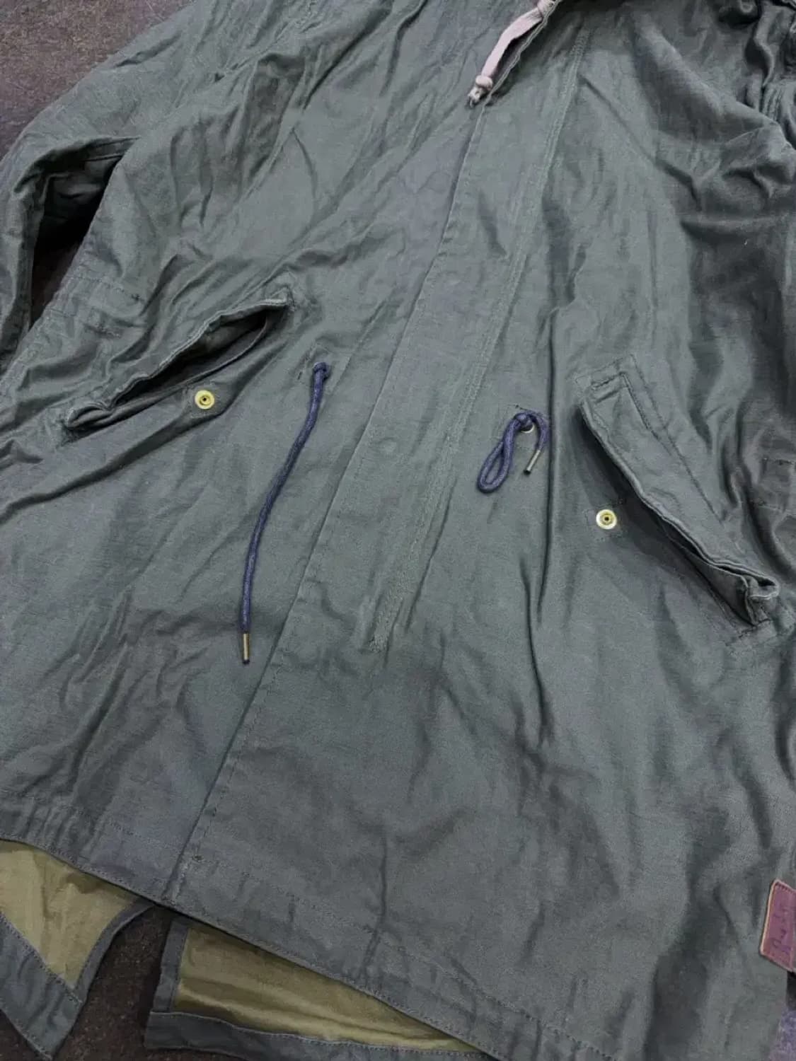 스카치앤소다 피쉬테일 M65 파카 후드 야상자켓 올리브 M 상품이미지5