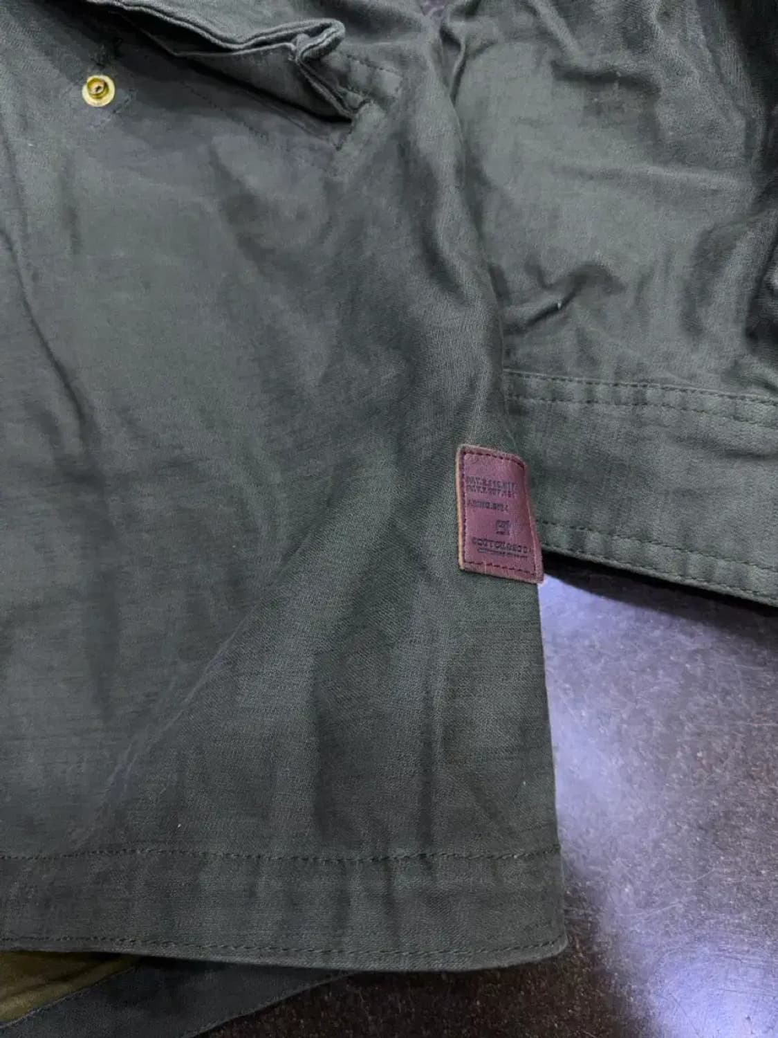 스카치앤소다 피쉬테일 M65 파카 후드 야상자켓 올리브 M 상품이미지6