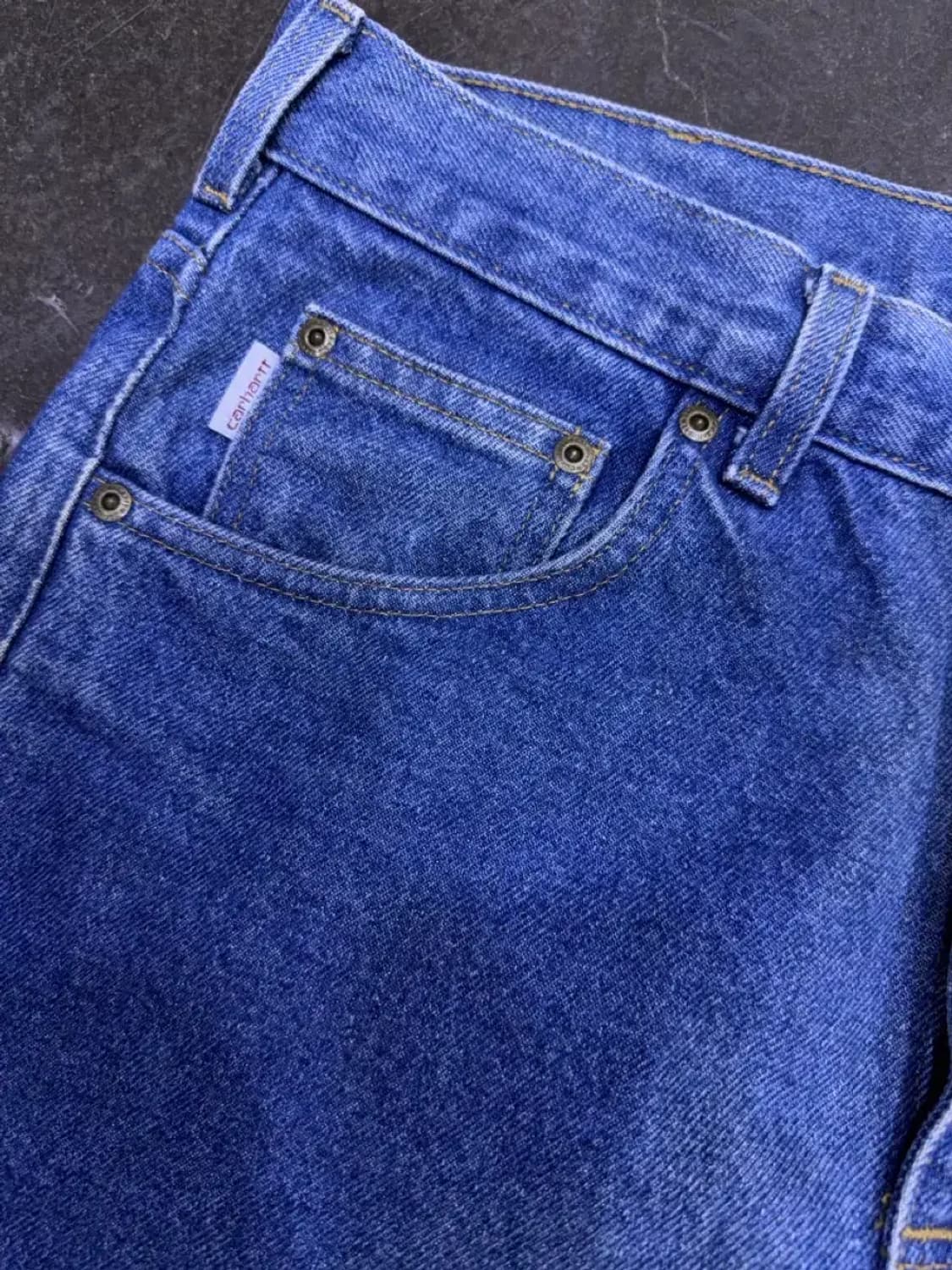 칼하트 빈티지 워싱 트래디셔널 핏 워크팬츠 데님팬츠 32 상품이미지4