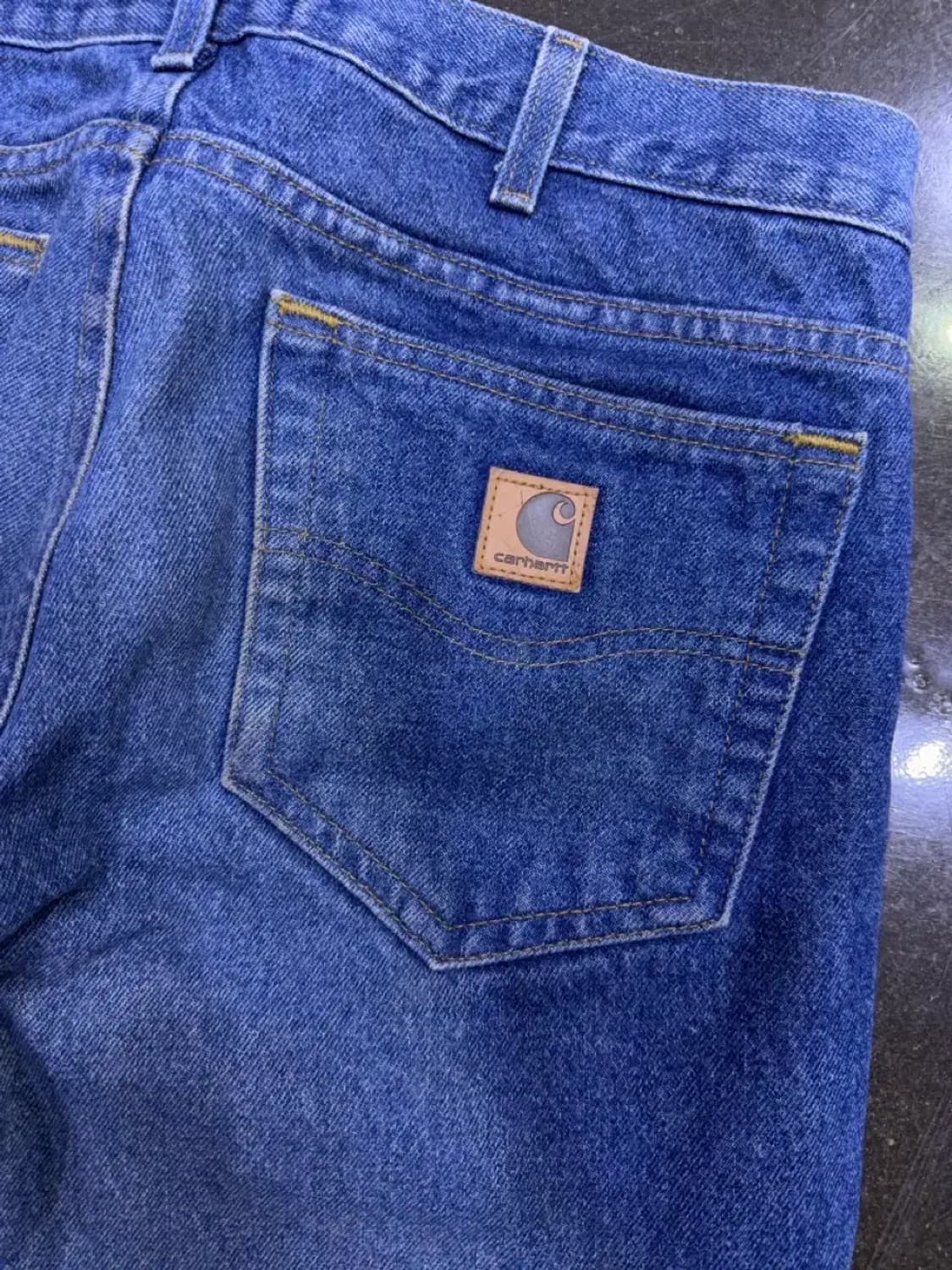 칼하트 빈티지 워싱 트래디셔널 핏 워크팬츠 데님팬츠 32 상품이미지7