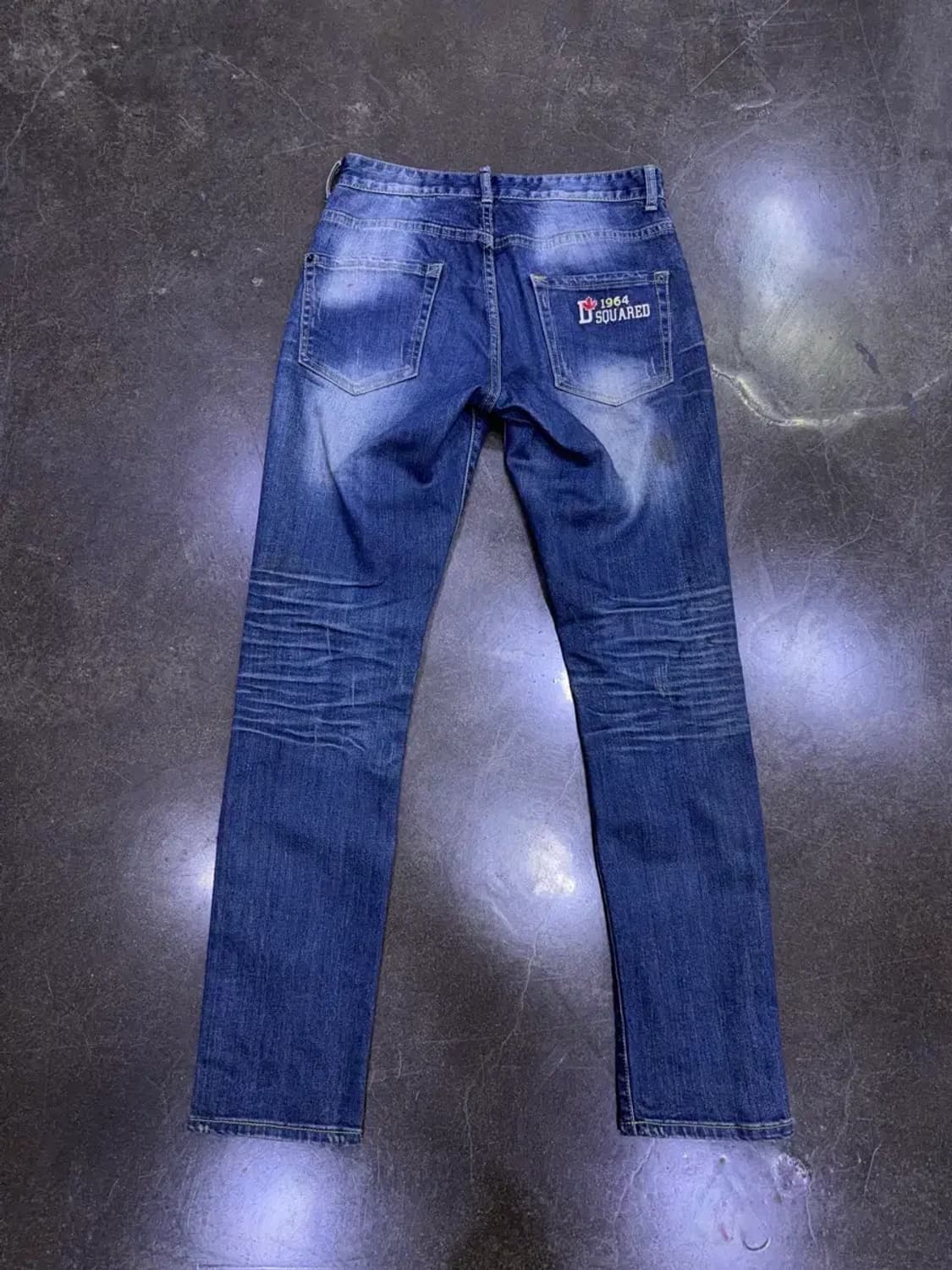 디스퀘어드2 야구진2 더티 워싱 데미지 슬림핏 데님팬츠 46 상품이미지2