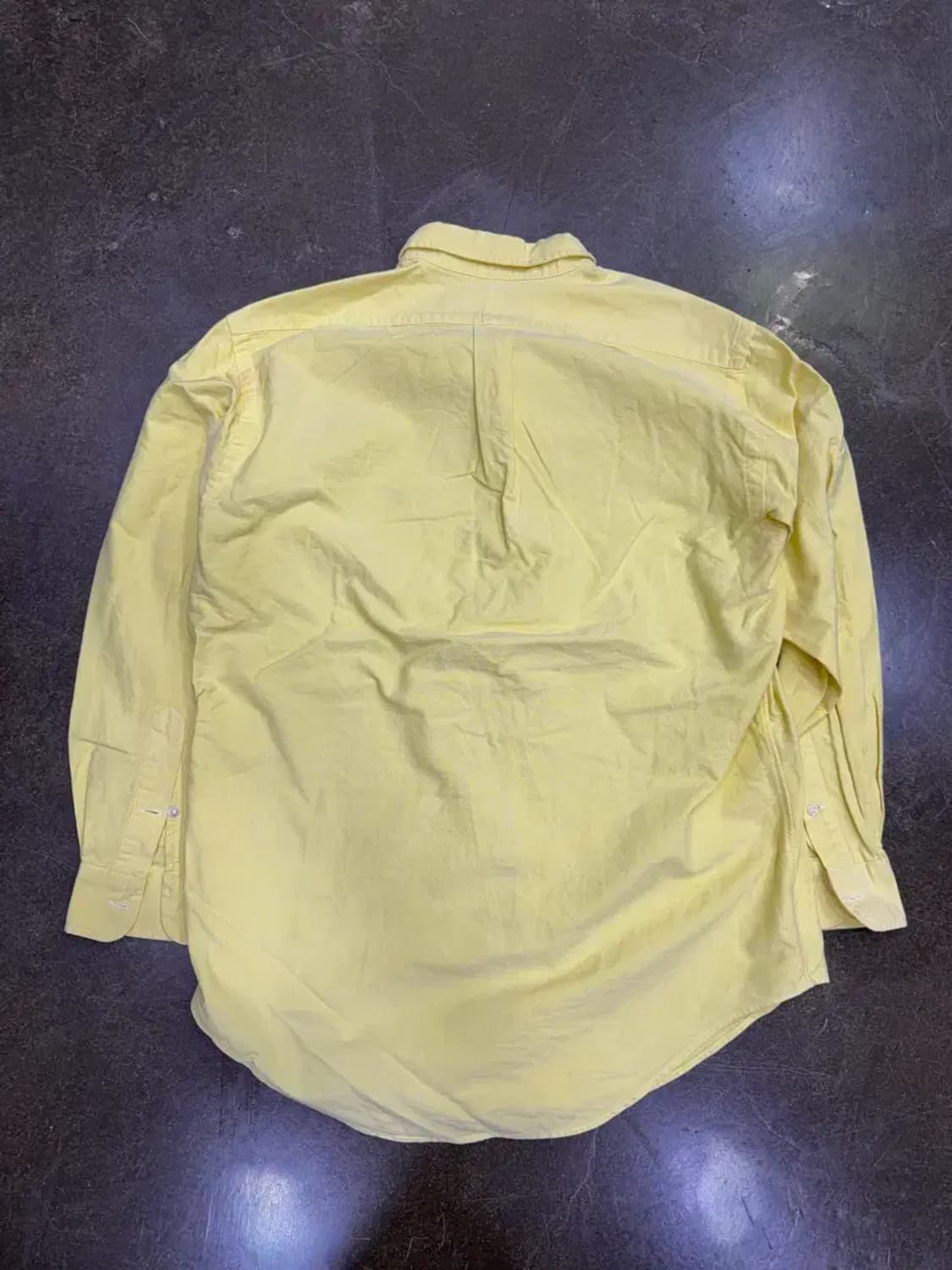 폴로 랄프로렌 캐쥬얼 버튼다운 옥스포드 셔츠 옐로우 46 상품이미지2