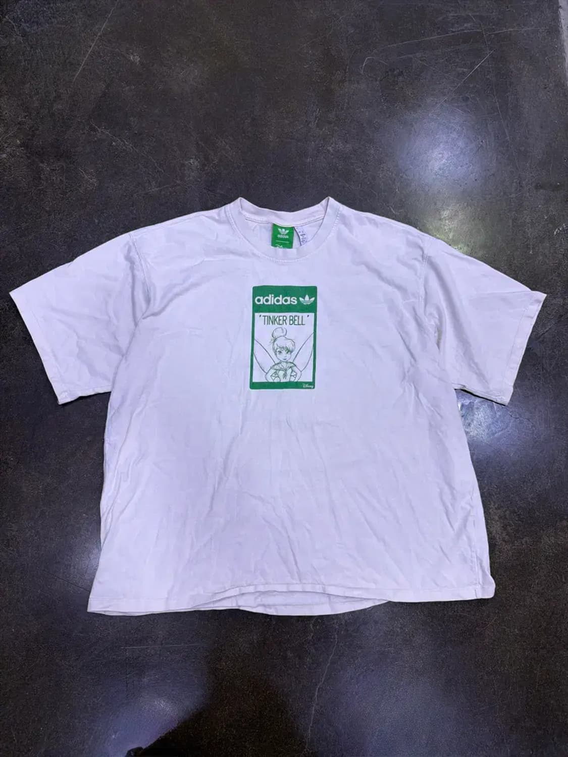 아디다스 x 디즈니 팅커벨 반팔티셔츠 XXL 상품이미지1