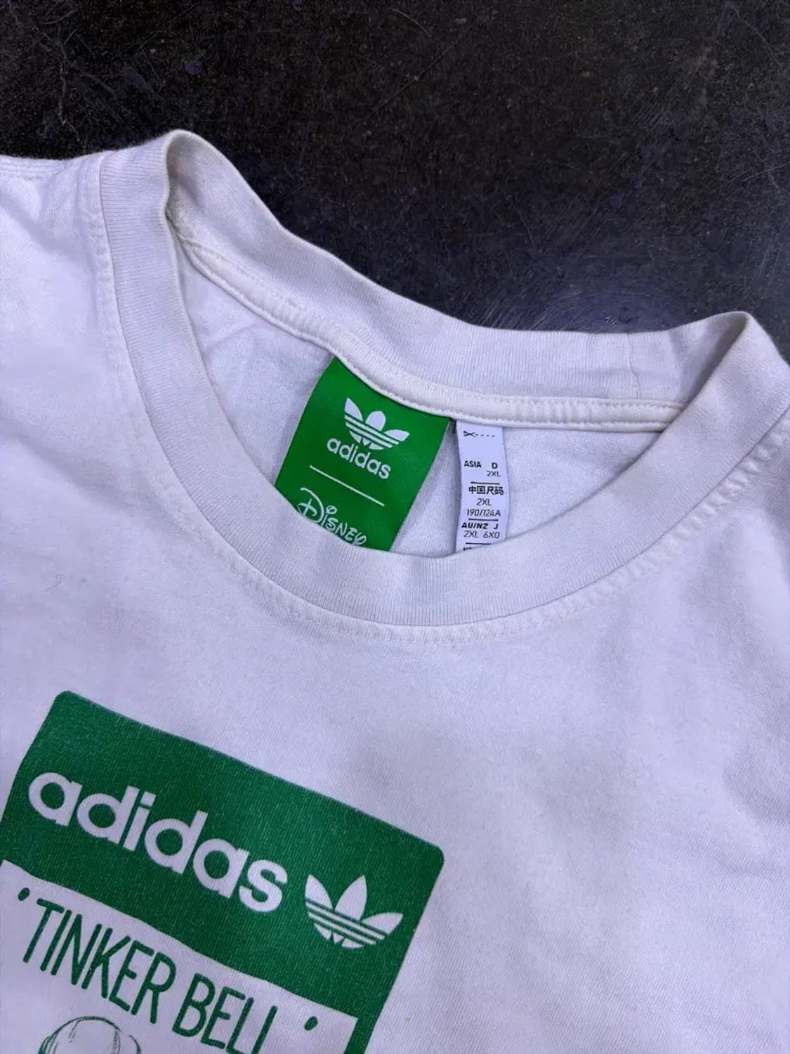 아디다스 x 디즈니 팅커벨 반팔티셔츠 XXL 상품이미지3