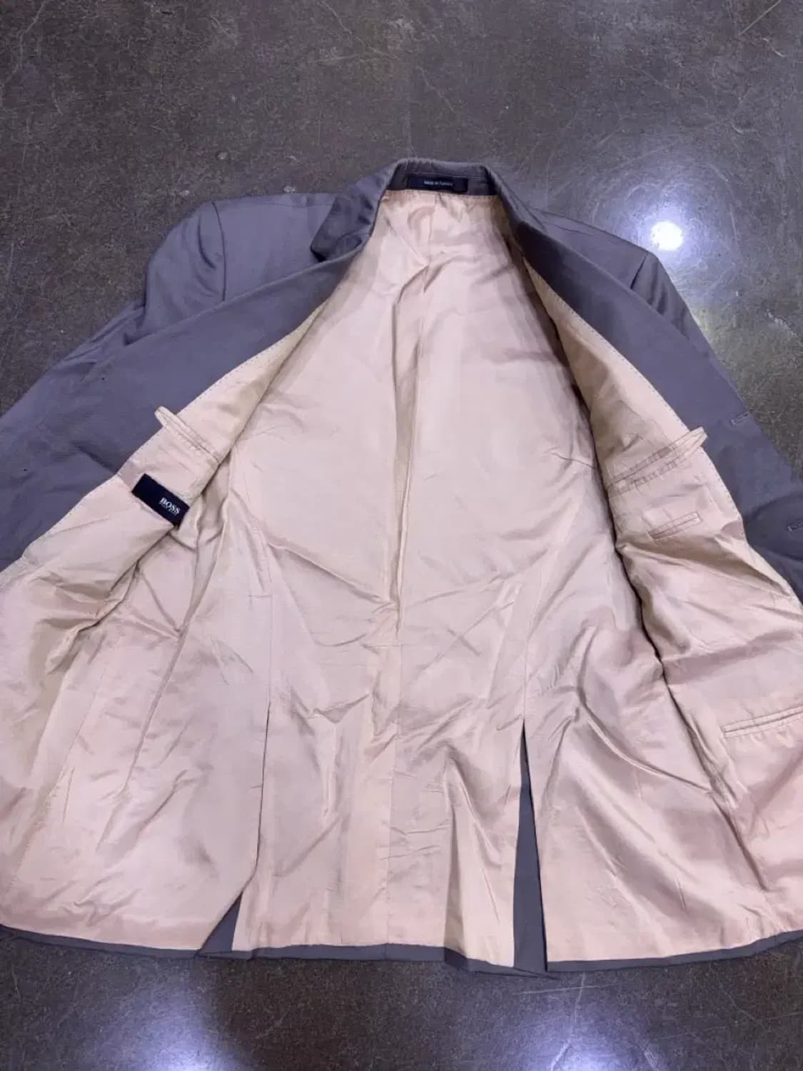 휴고보스 싱글 3버튼 블레이저 그레이 자켓 100 상품이미지6