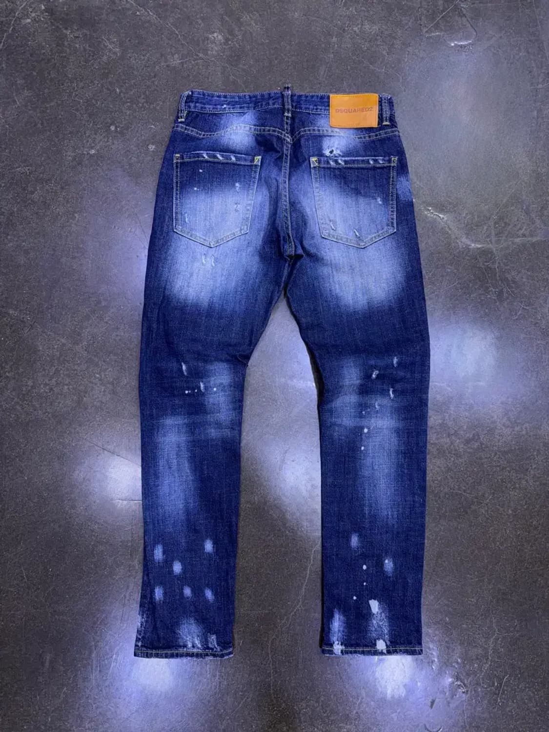 디스퀘어드2 워싱 페인팅 쿨가이진 데님팬츠 46 상품이미지2