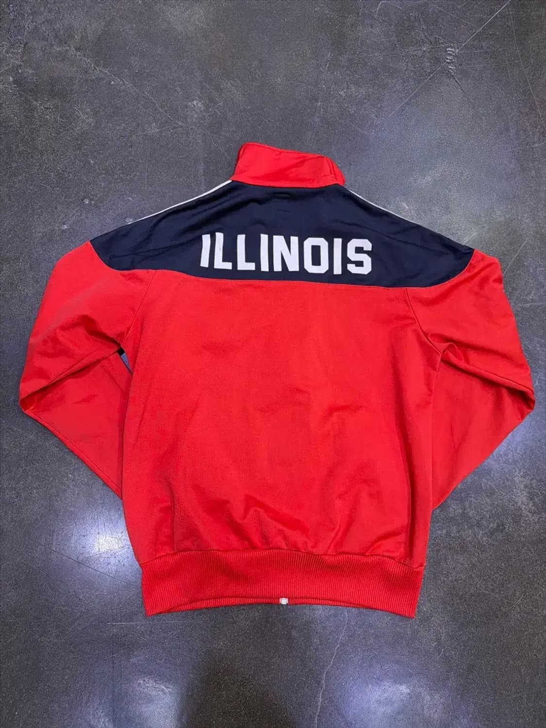 아디다스 일리노이 트랙탑 져지 레드 블랙 105 상품이미지2