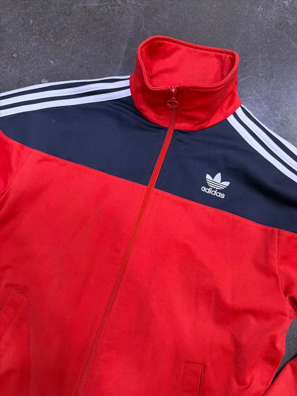 아디다스 일리노이 트랙탑 져지 레드 블랙 105 상품이미지3