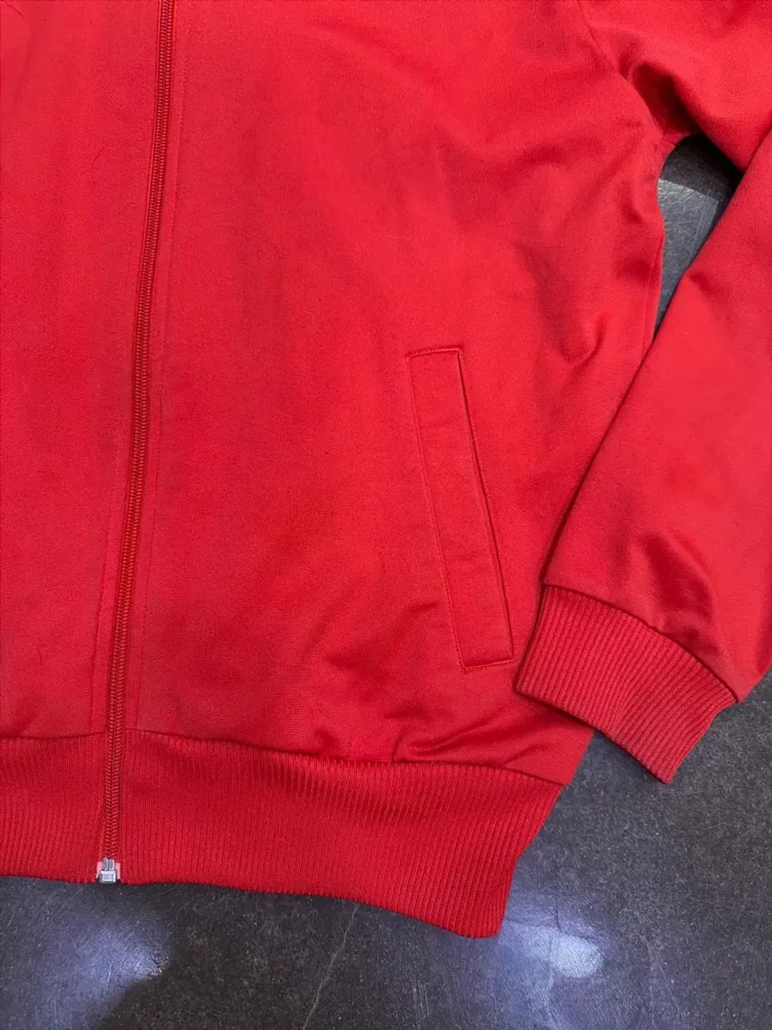 아디다스 일리노이 트랙탑 져지 레드 블랙 105 상품이미지5