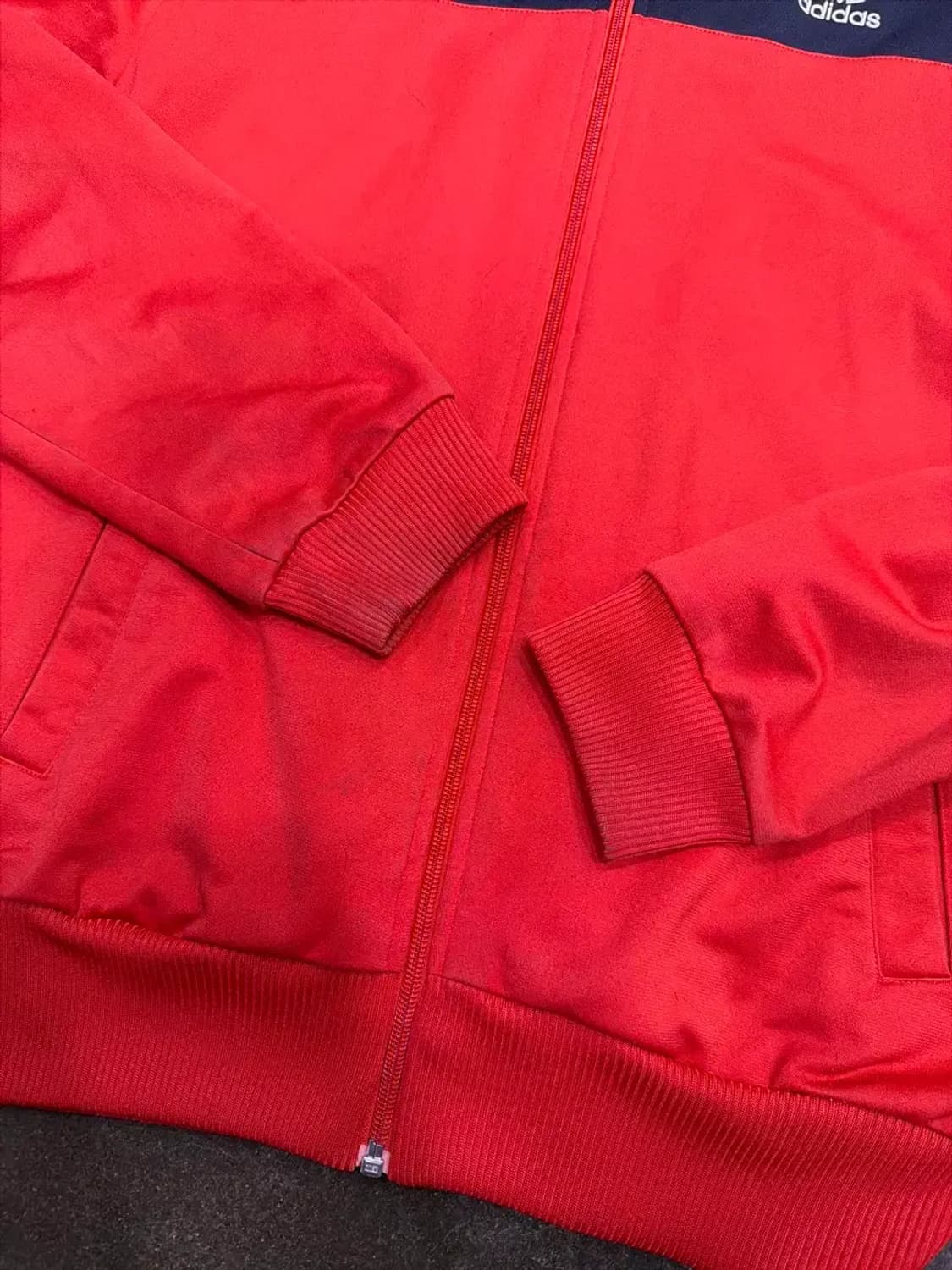 아디다스 일리노이 트랙탑 져지 레드 블랙 105 상품이미지6