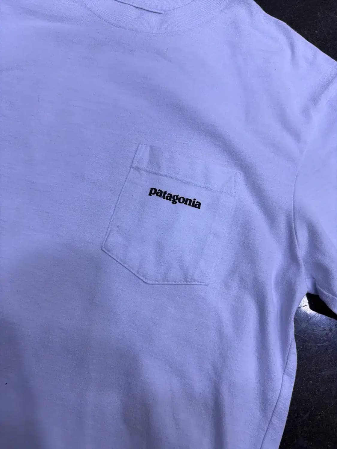파타고니아 포켓 로고 반팔티셔츠 S 상품이미지3
